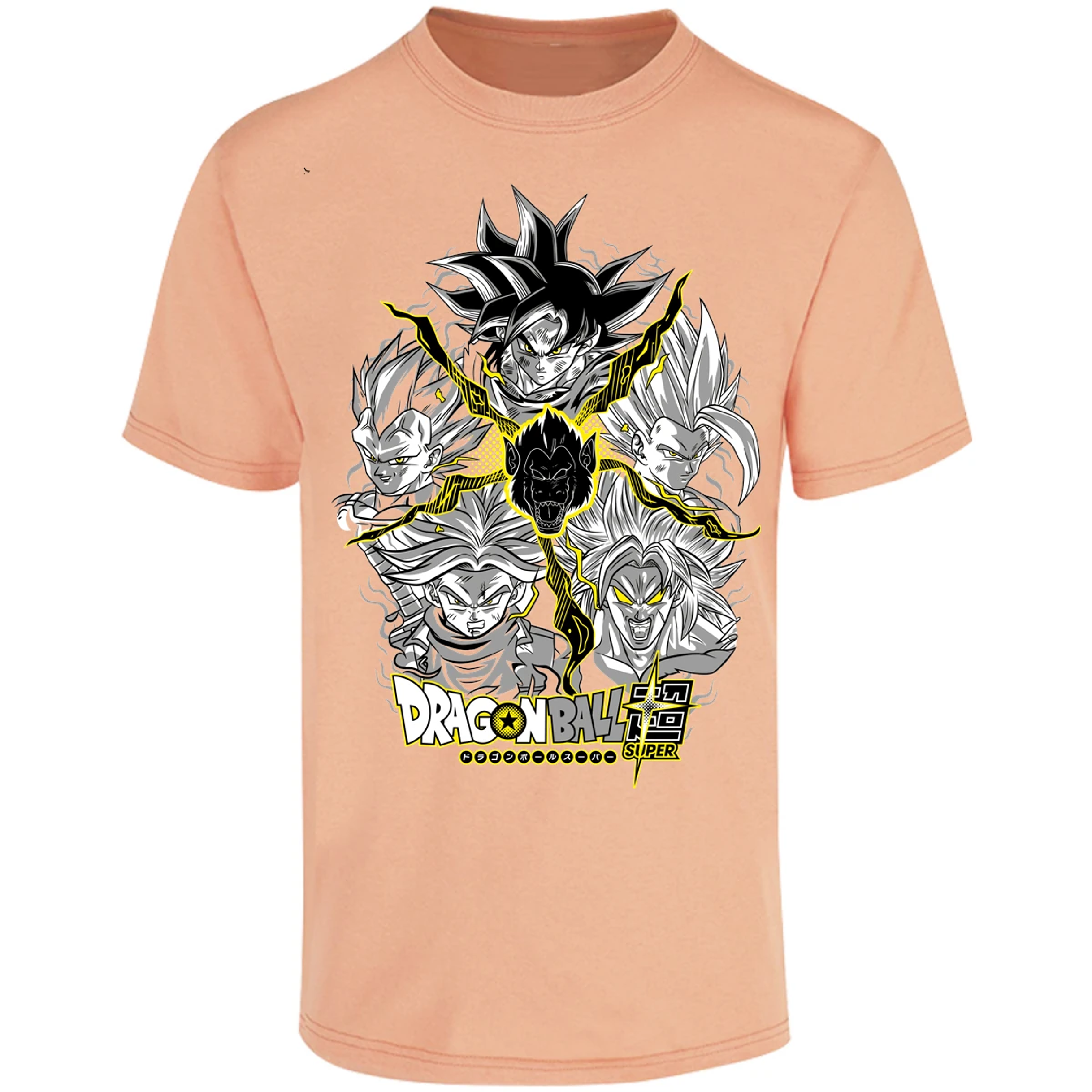 Playera Dragon Ball Saiyans para Adulto 30
