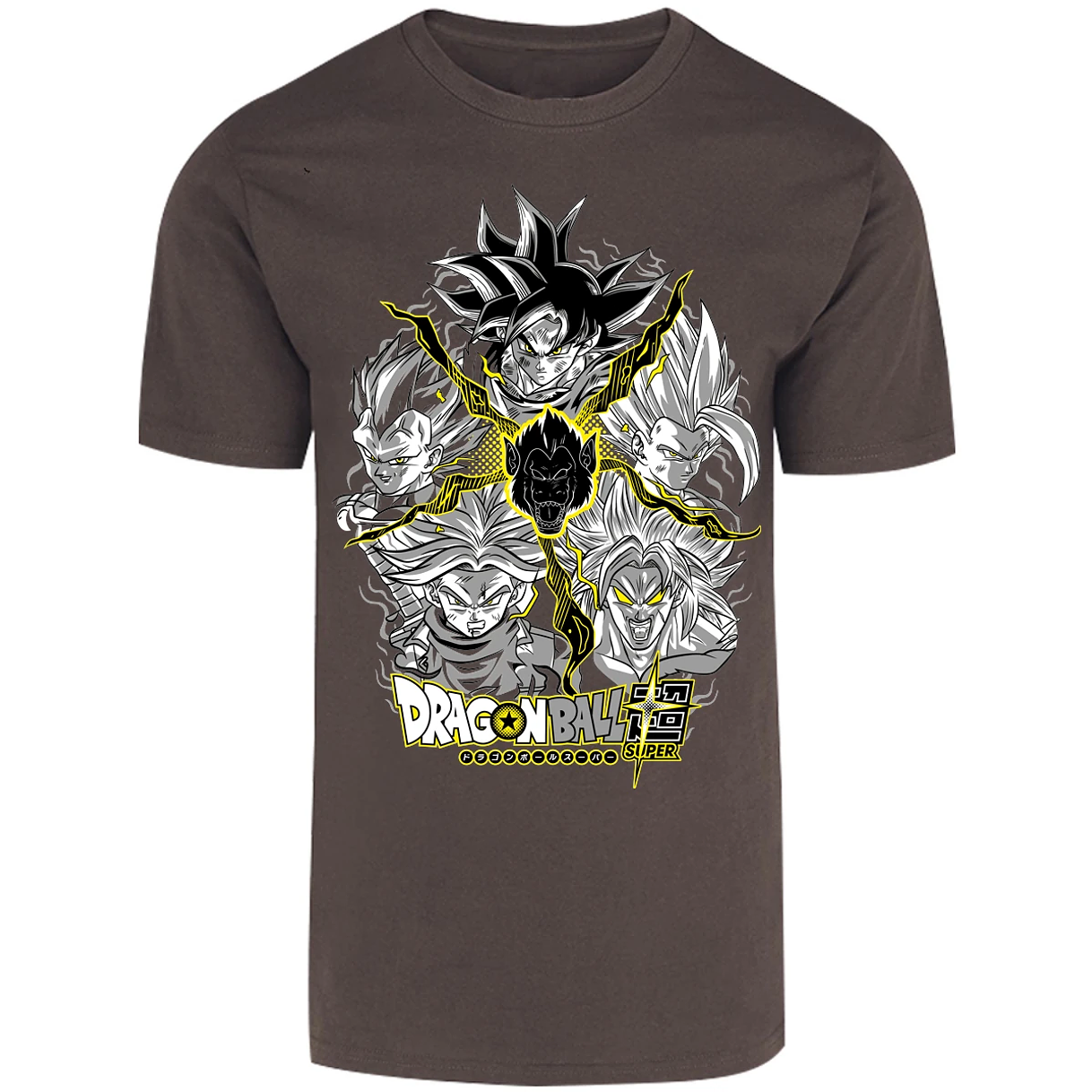 Playera Dragon Ball Saiyans para Adulto 18