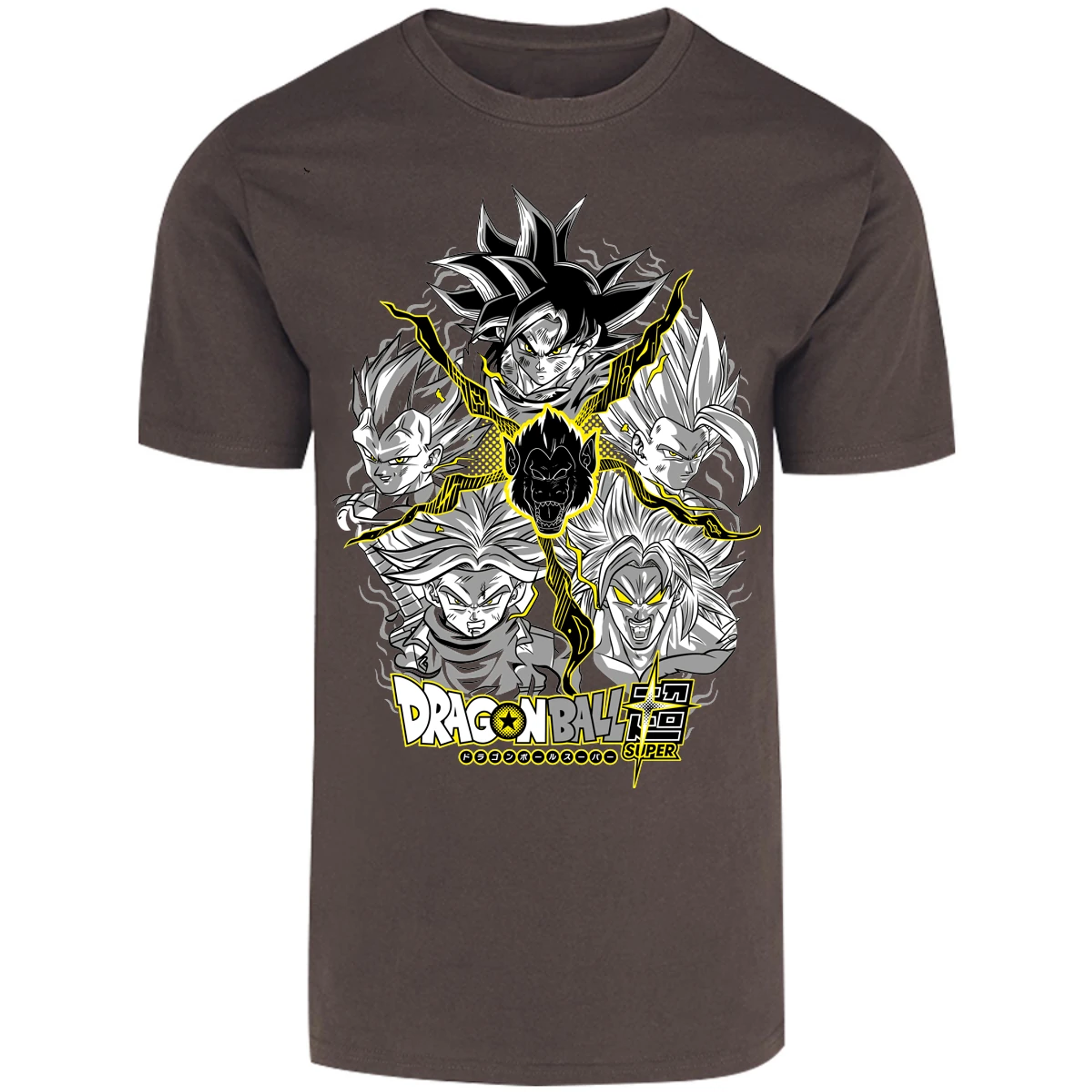 Playera Dragon Ball Saiyans para Adulto 18