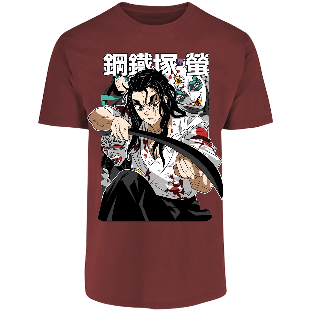 Playera Demon Slayer Haganezuka Anime para Adulto 4