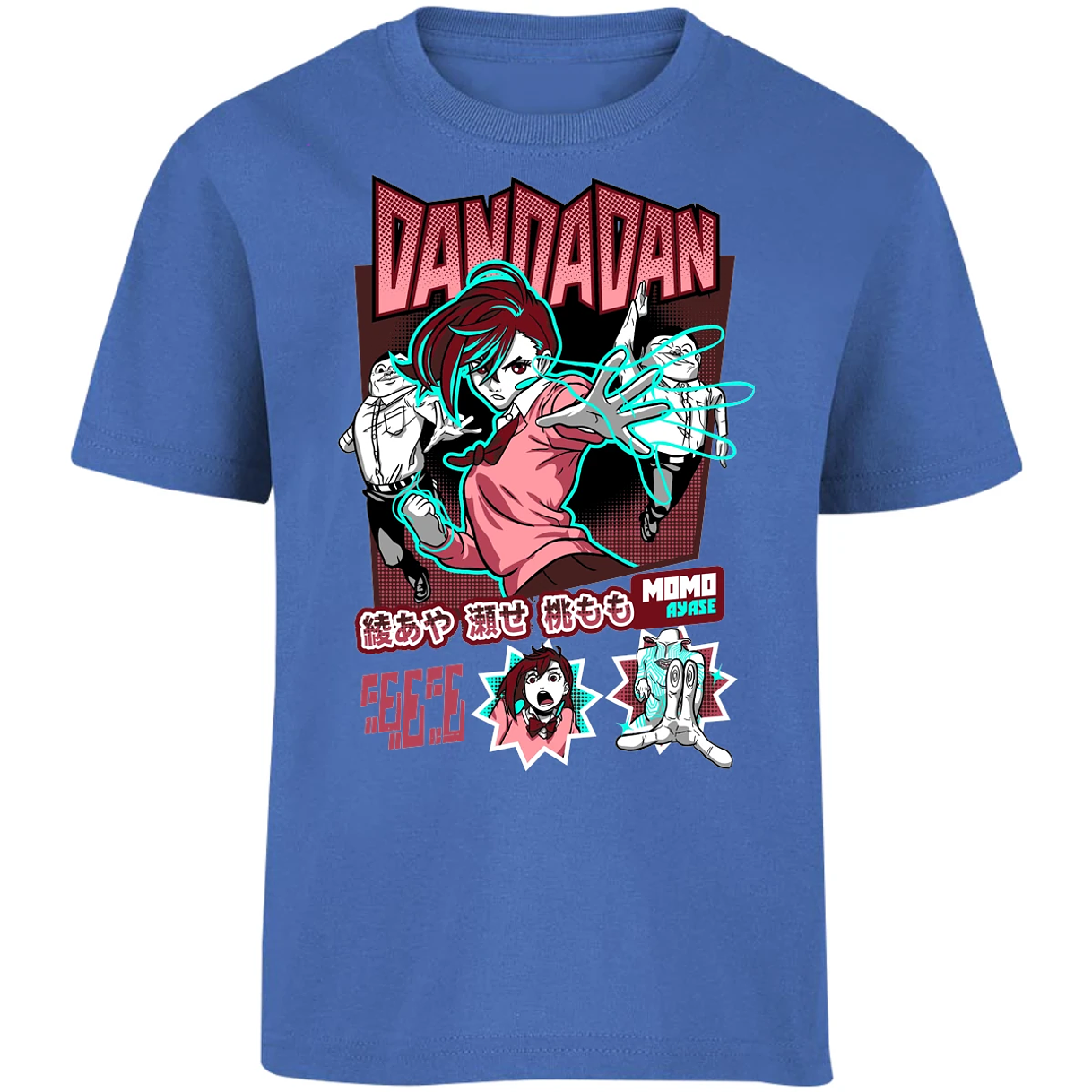 Playera Dandadan Dandadan Momo Vs Aliens para Niño 8