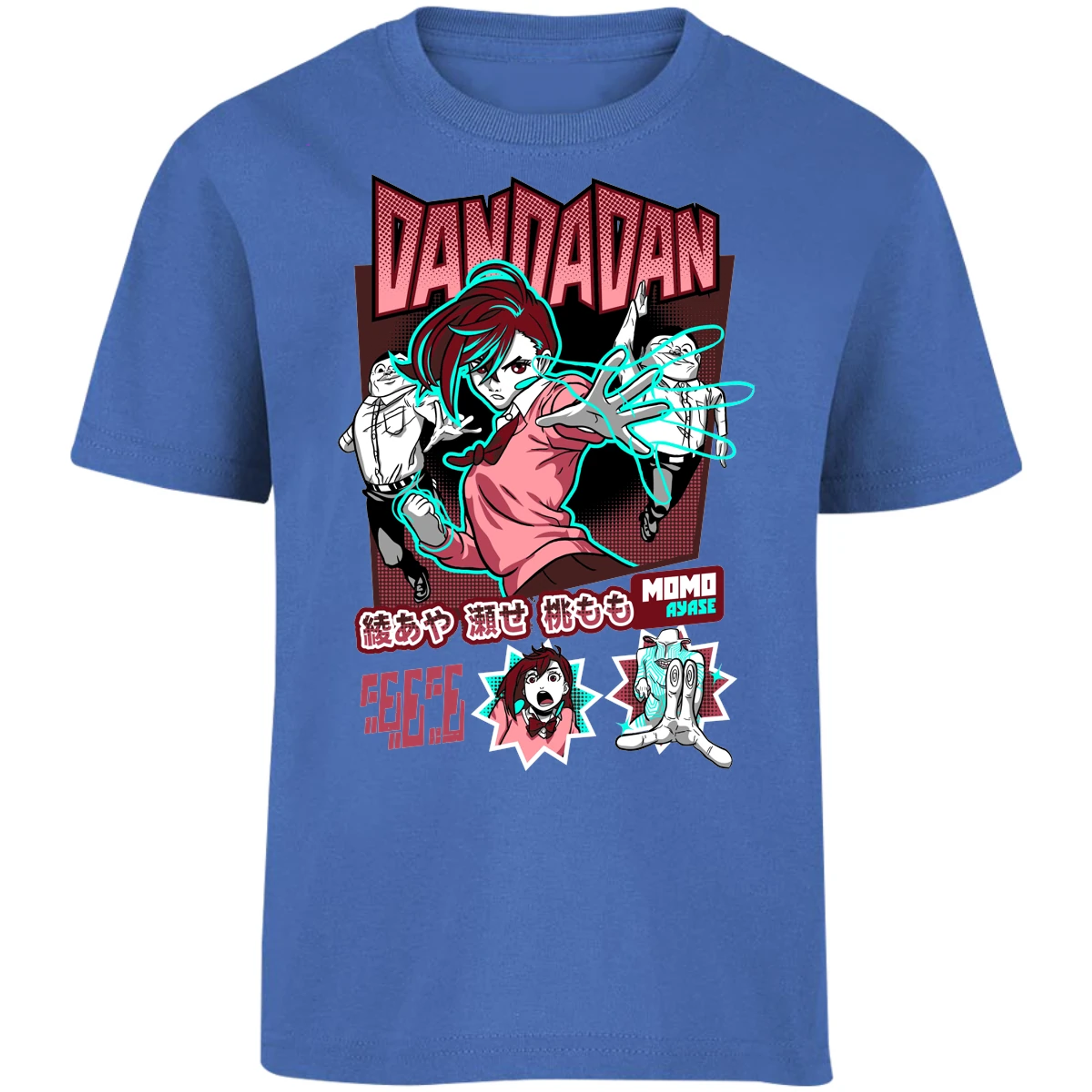 Playera Dandadan Dandadan Momo Vs Aliens para Niño 8