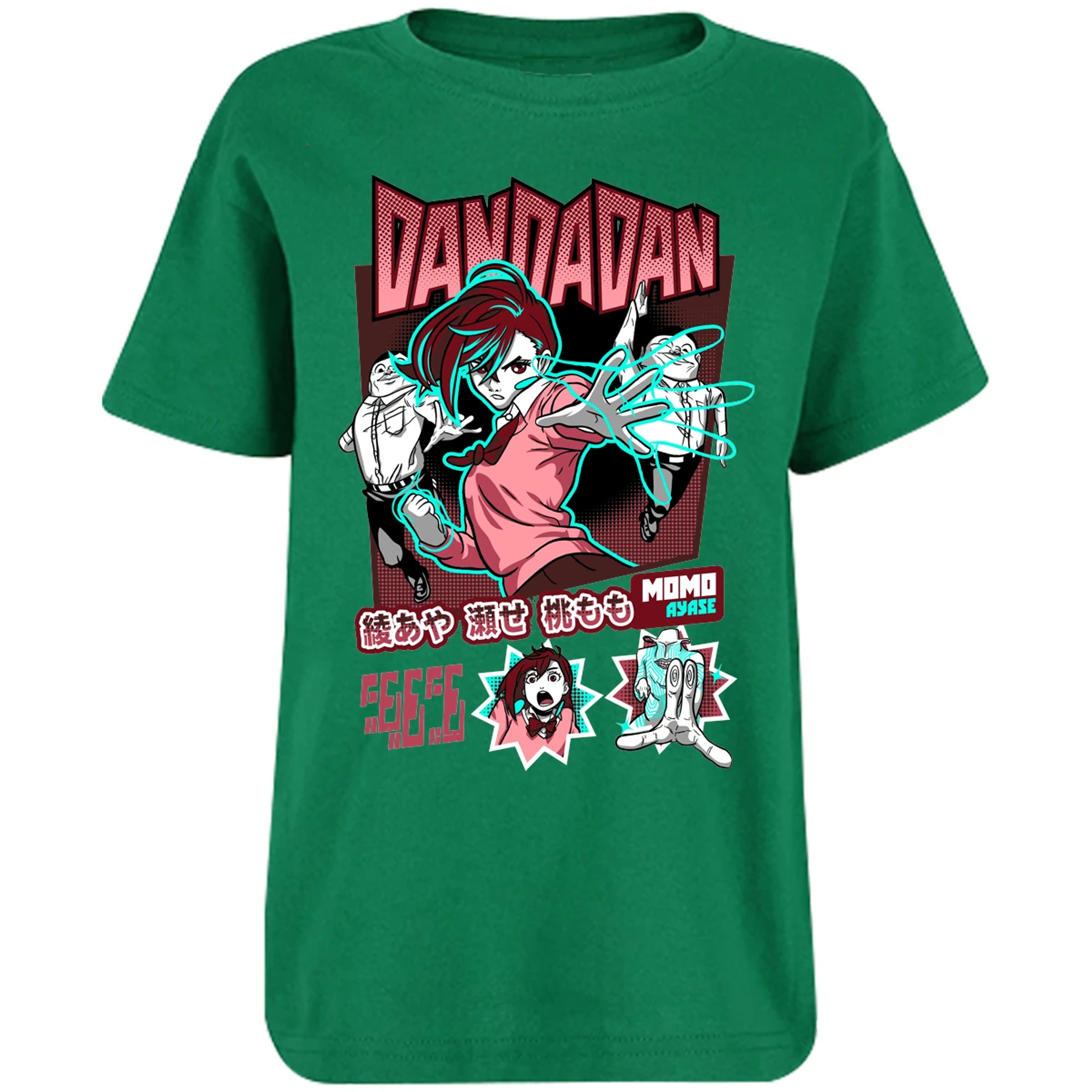 Playera Dandadan Dandadan Momo Vs Aliens para Niño 13