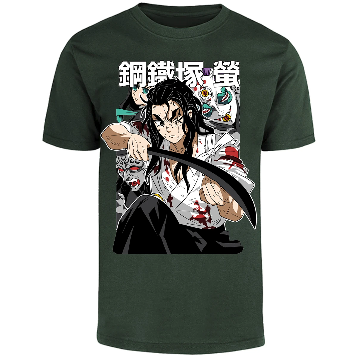 Playera Demon Slayer Haganezuka Anime para Adulto 16