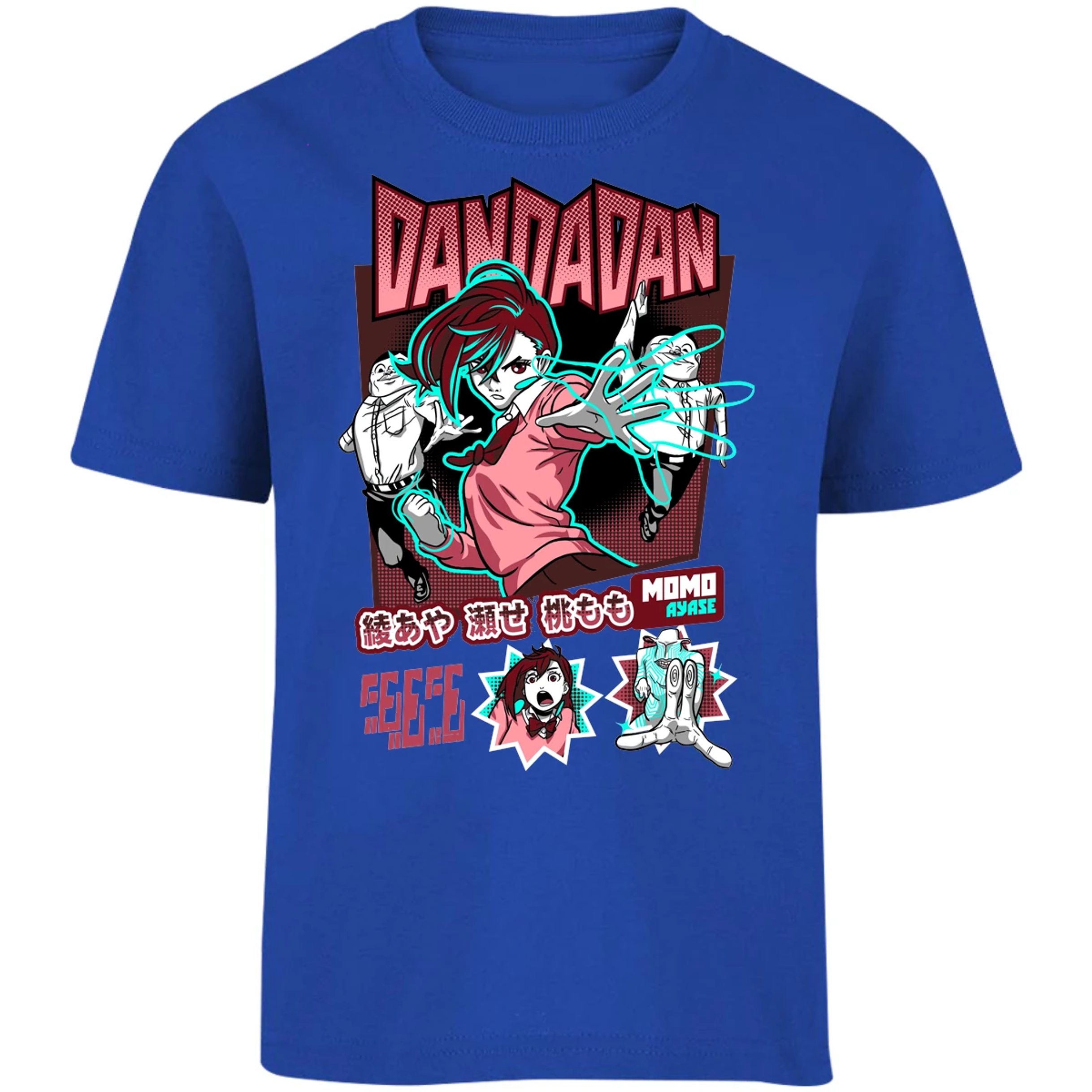 Playera Dandadan Dandadan Momo Vs Aliens para Niño 16