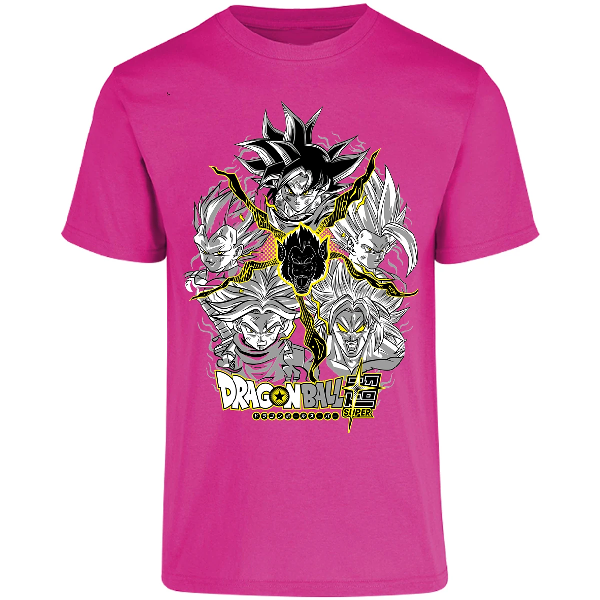 Playera Dragon Ball Saiyans para Adulto 6