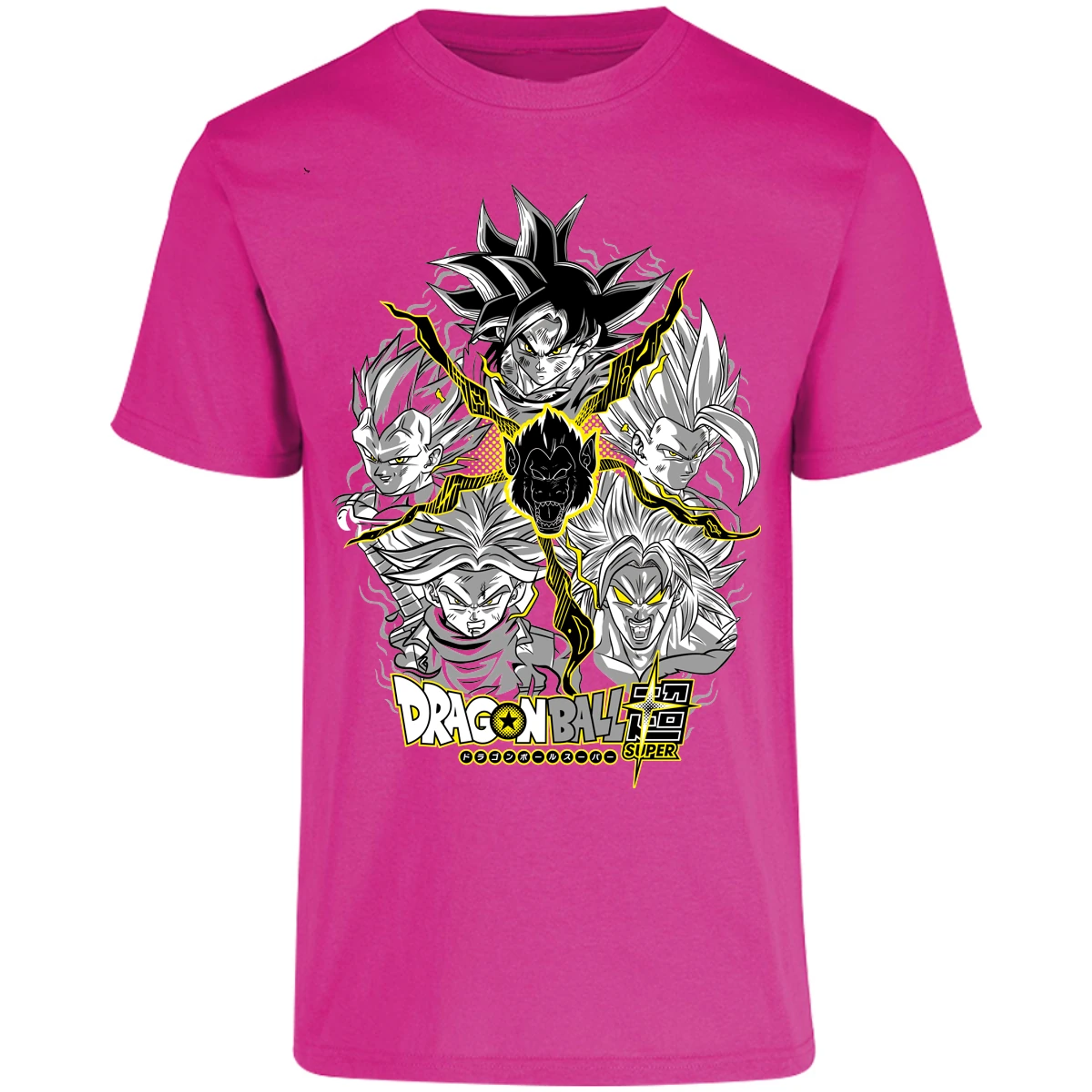 Playera Dragon Ball Saiyans para Adulto 6