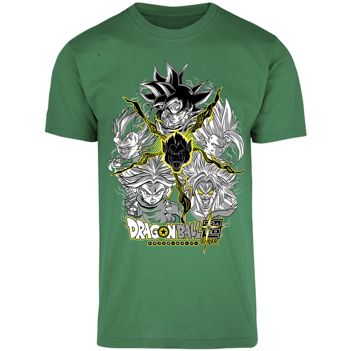 Playera Dragon Ball Saiyans para Adulto 27