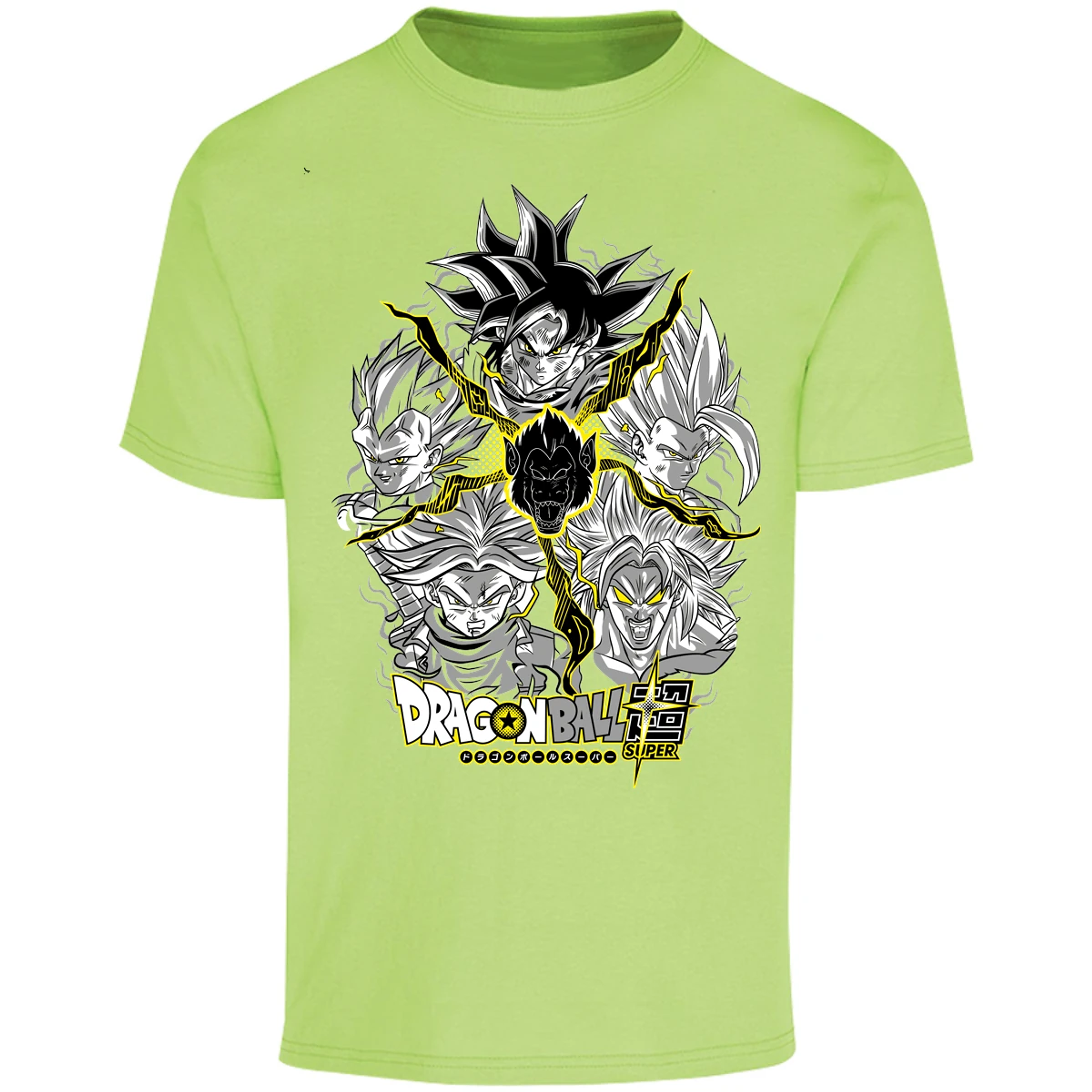 Playera Dragon Ball Saiyans para Adulto 1