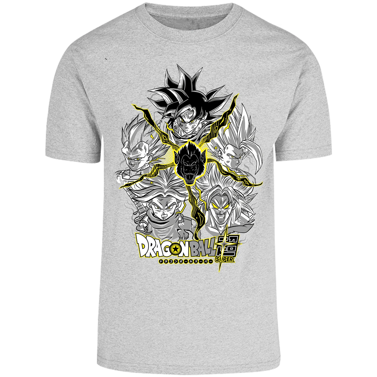 Playera Dragon Ball Saiyans para Adulto 4