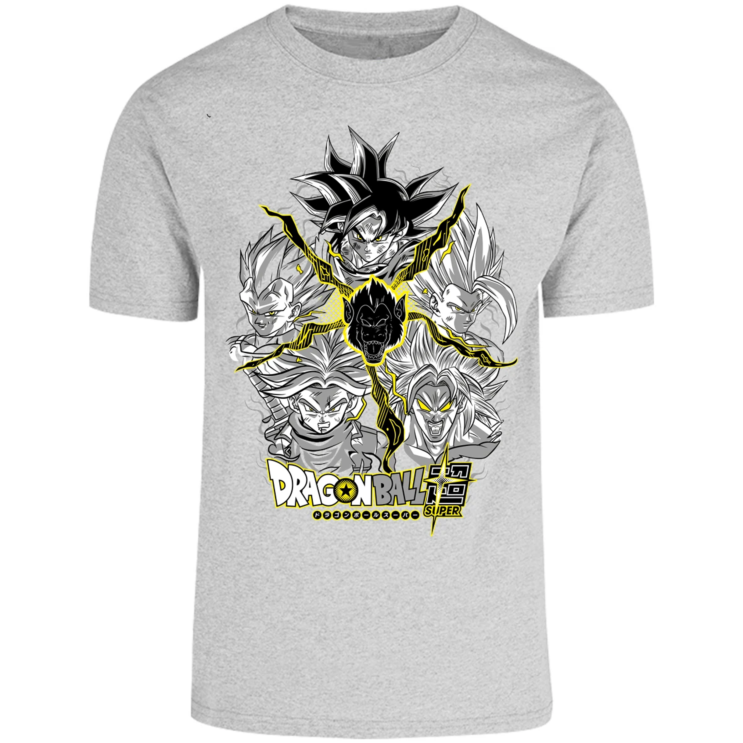 Playera Dragon Ball Saiyans para Adulto 4