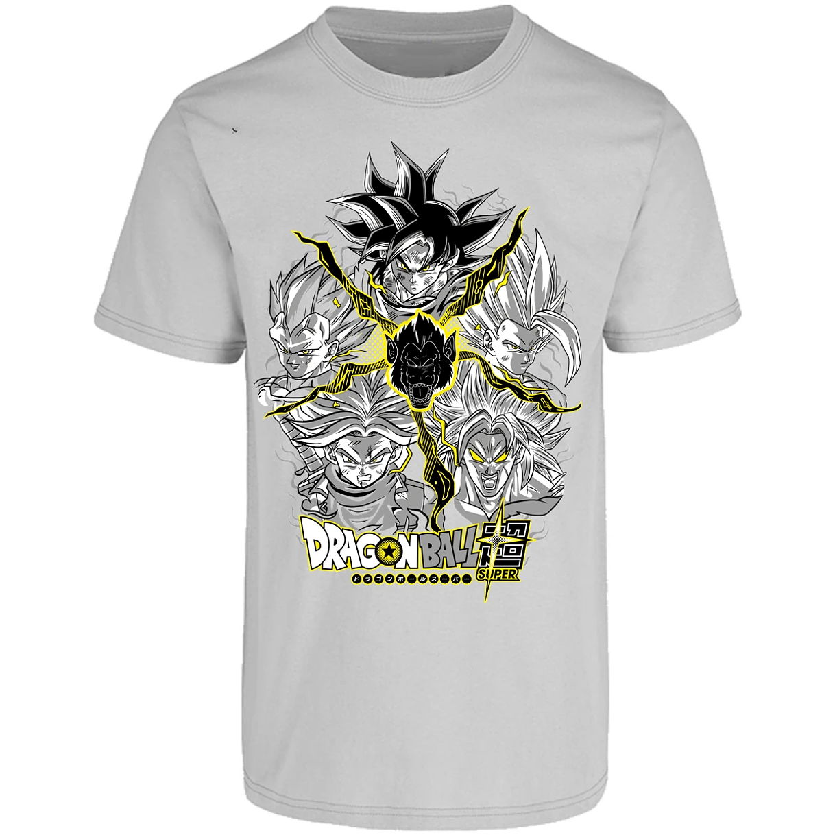 Playera Dragon Ball Saiyans para Adulto 7