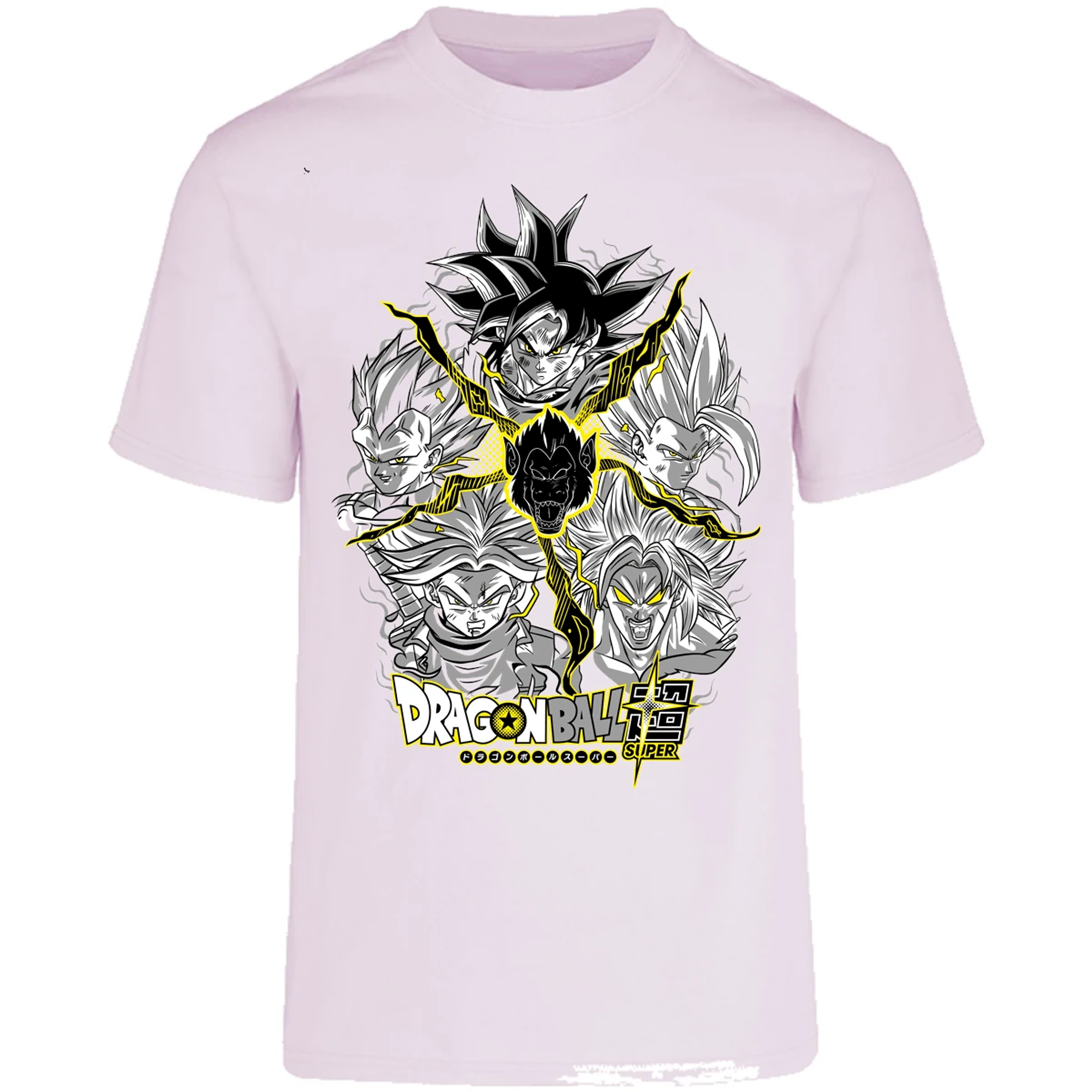 Playera Dragon Ball Saiyans para Adulto 10