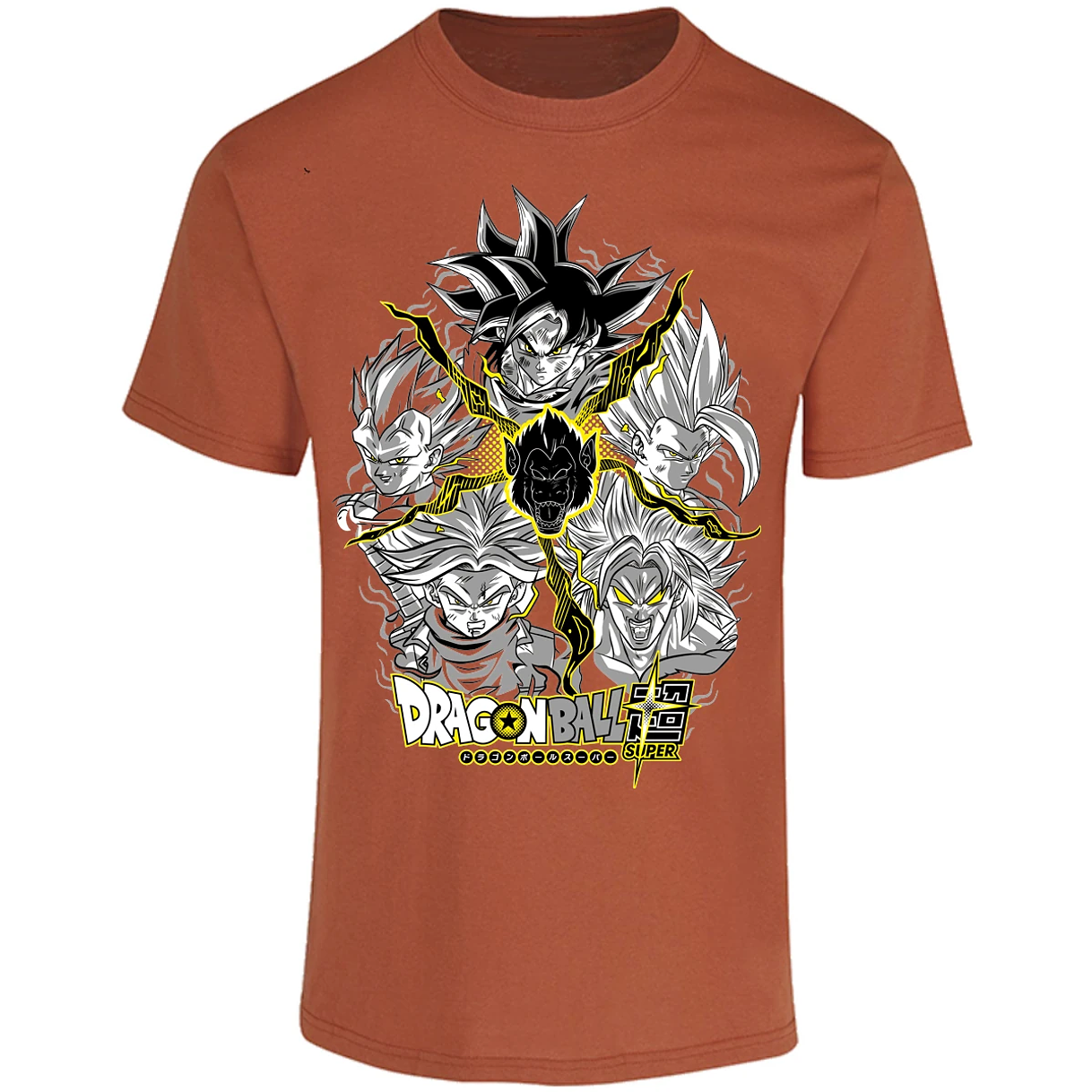 Playera Dragon Ball Saiyans para Adulto 14