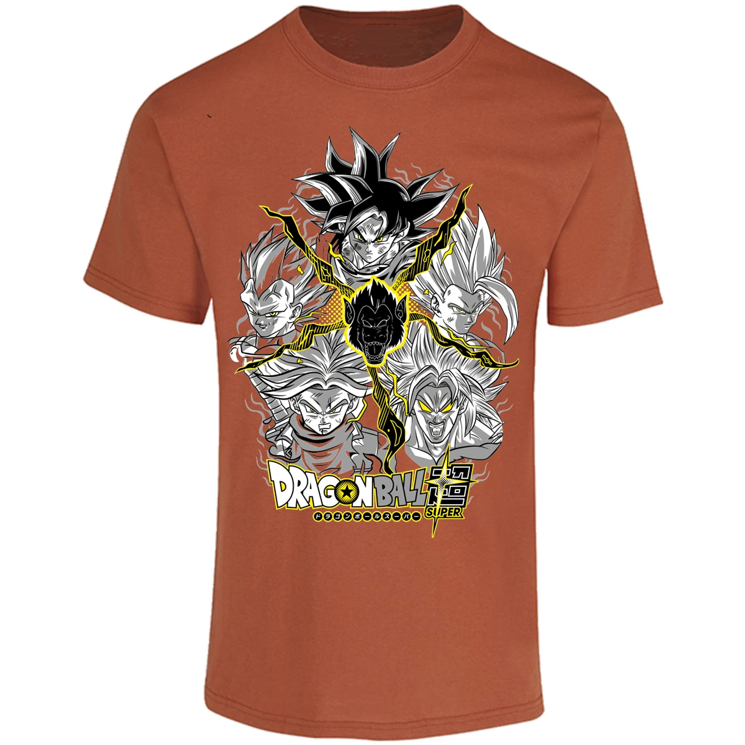 Playera Dragon Ball Saiyans para Adulto 14