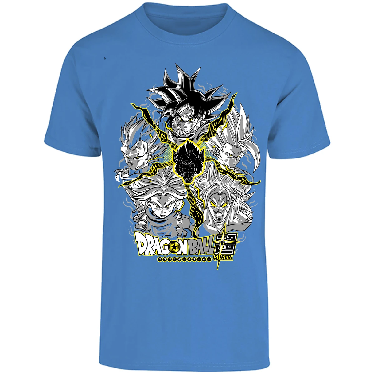 Playera Dragon Ball Saiyans para Adulto 16