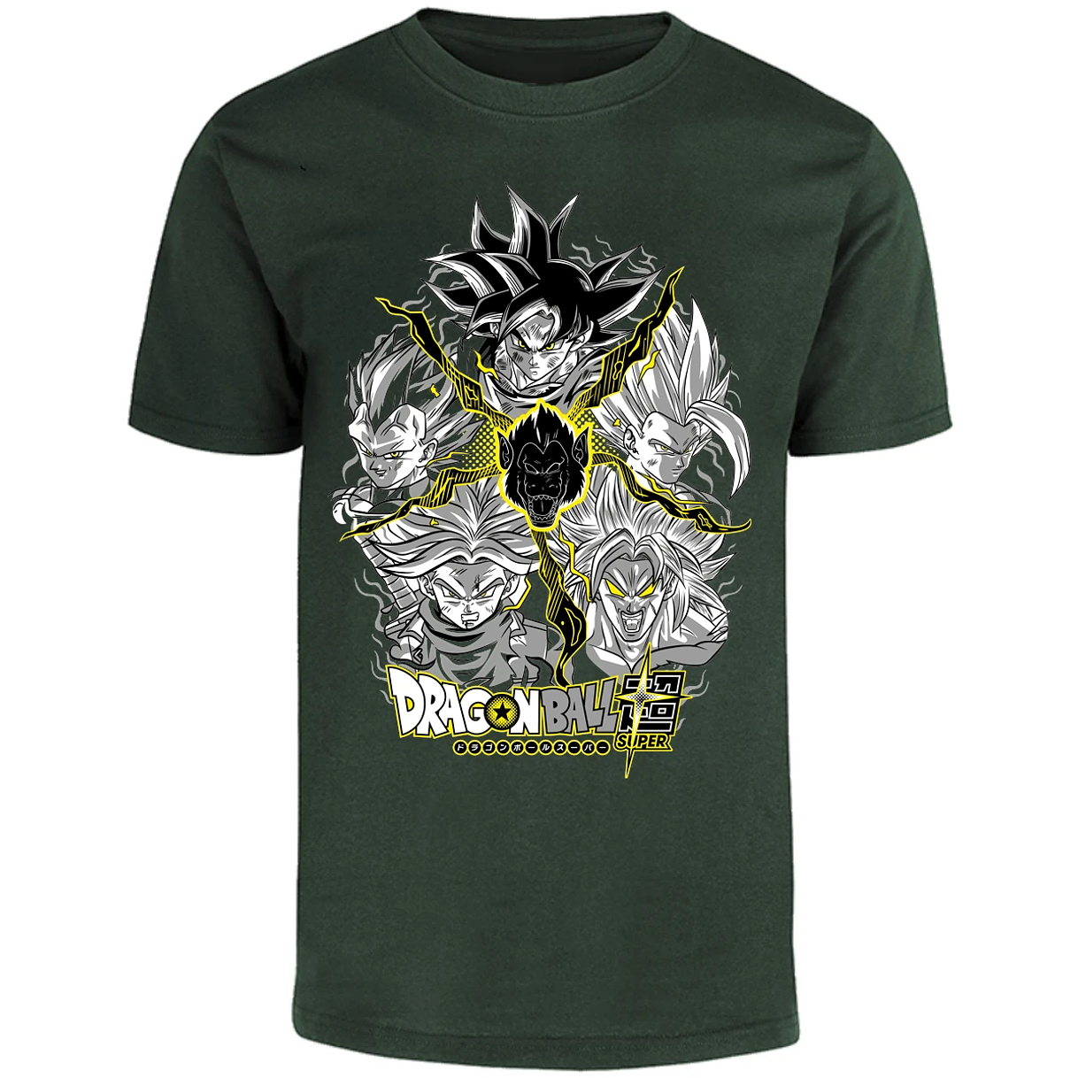 Playera Dragon Ball Saiyans para Adulto 17