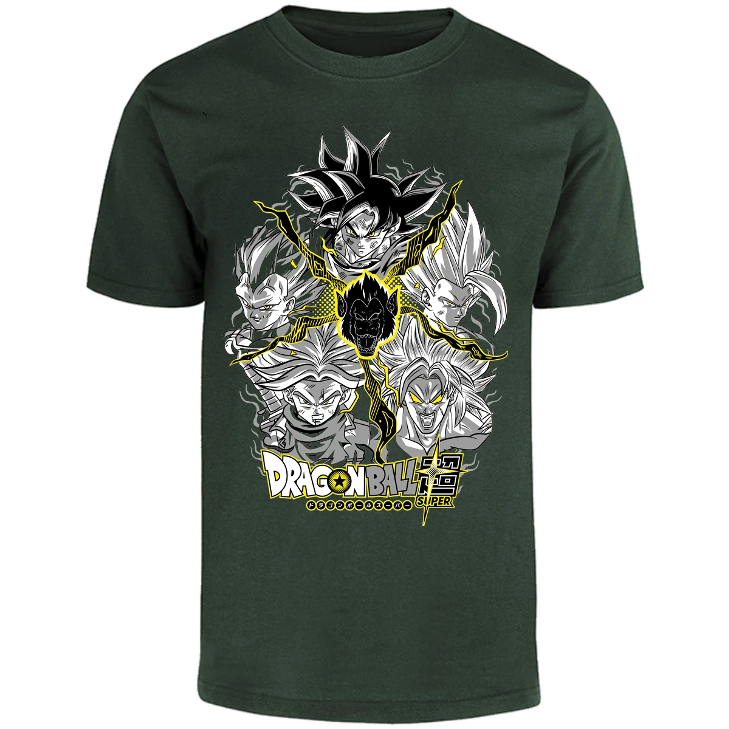 Playera Dragon Ball Saiyans para Adulto 17