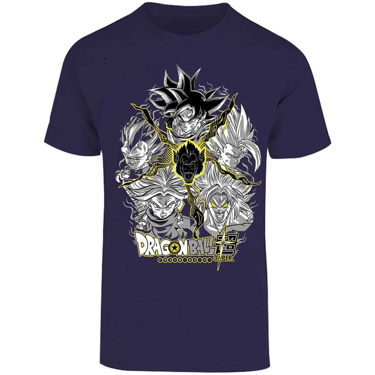 Playera Dragon Ball Saiyans para Adulto 21
