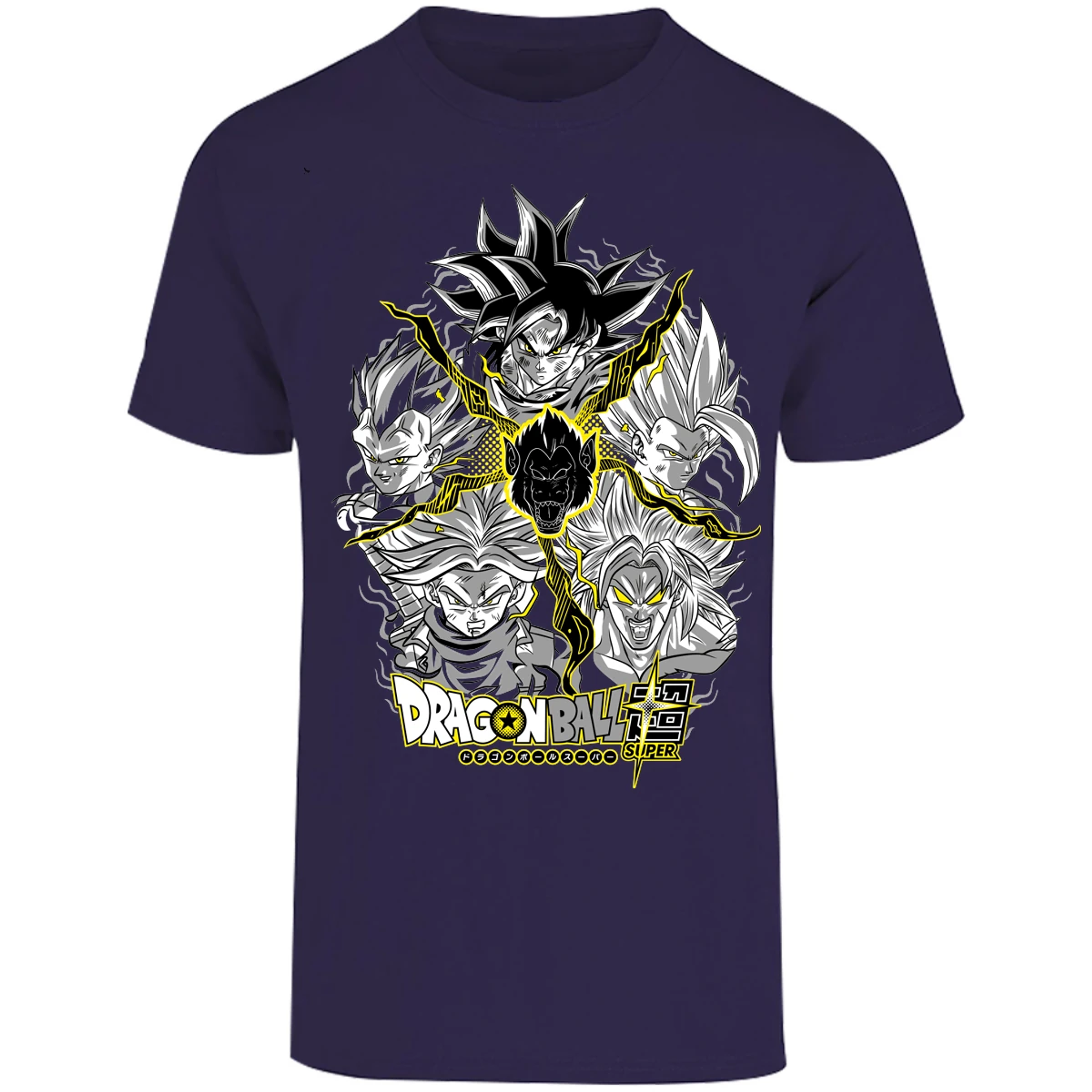 Playera Dragon Ball Saiyans para Adulto 21