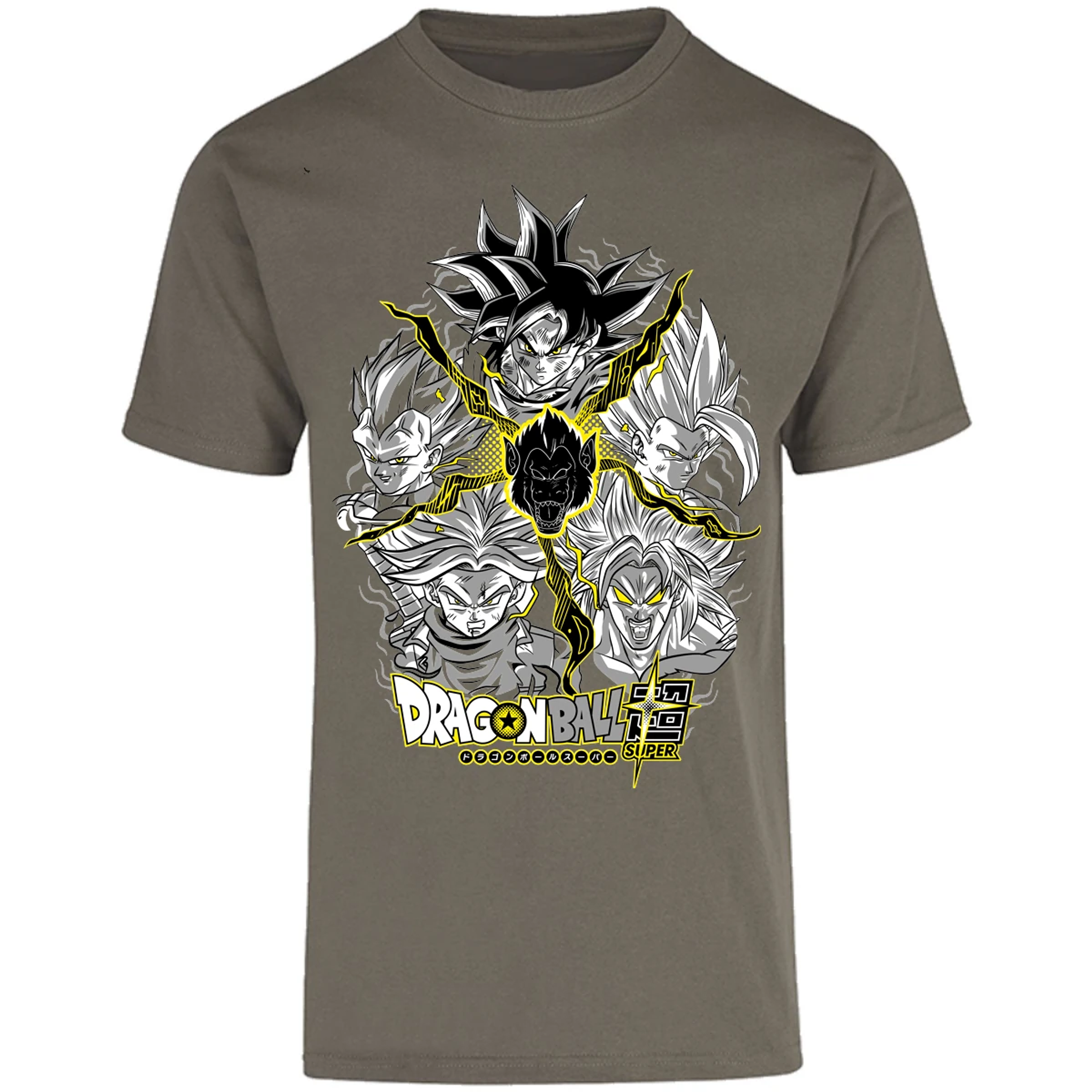 Playera Dragon Ball Saiyans para Adulto 22