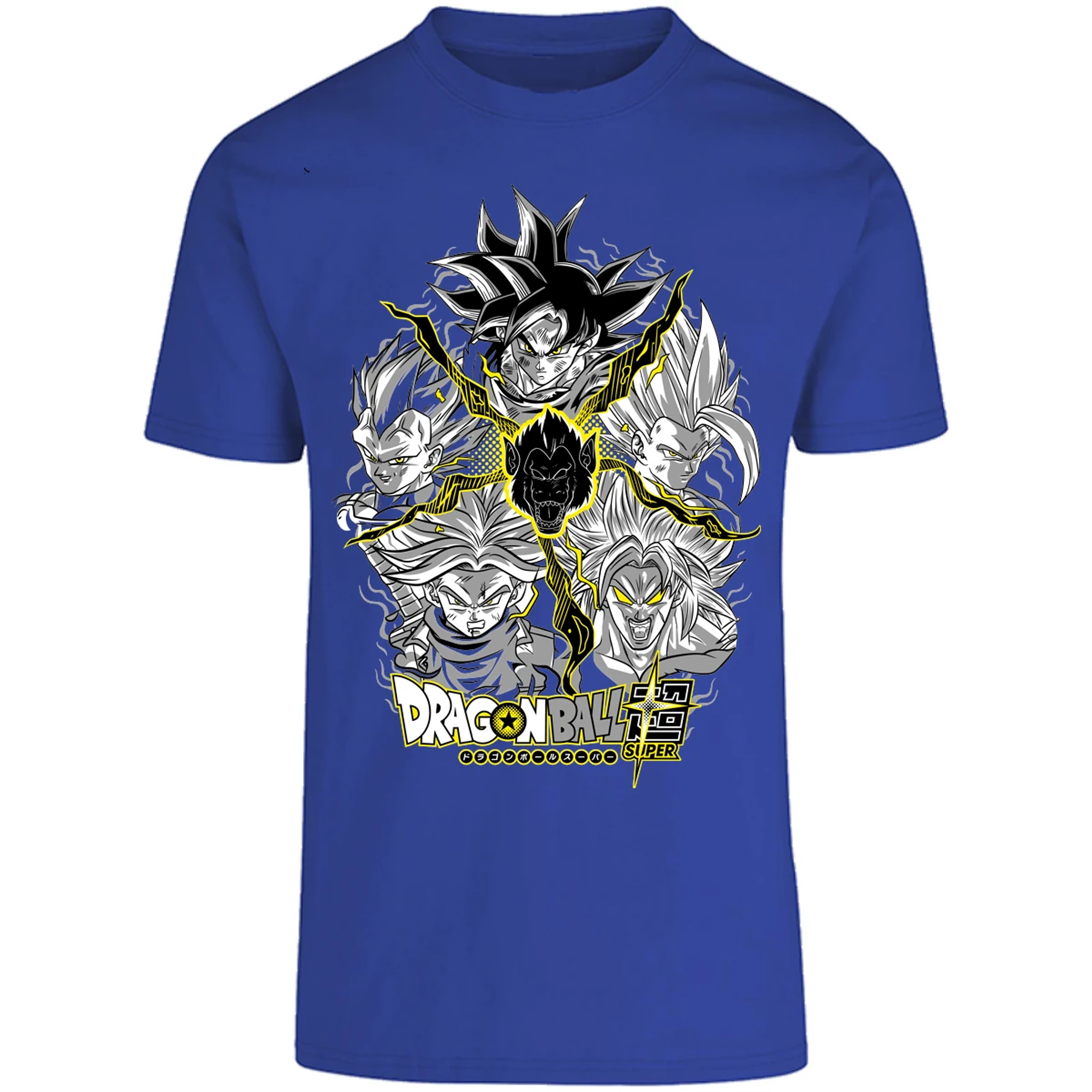 Playera Dragon Ball Saiyans para Adulto 24
