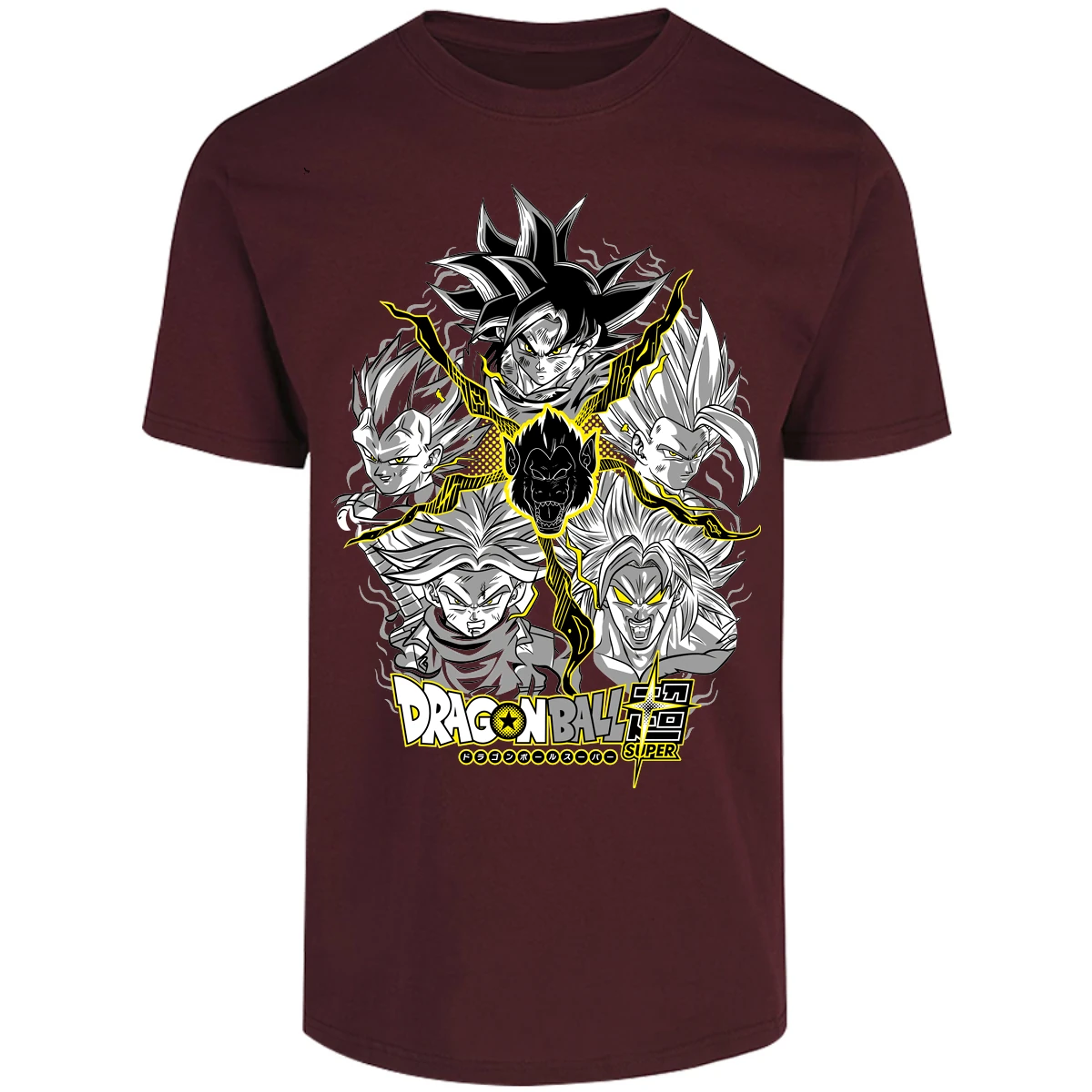 Playera Dragon Ball Saiyans para Adulto 26
