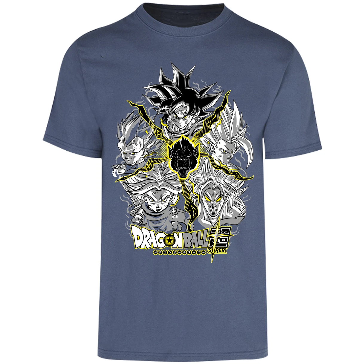 Playera Dragon Ball Saiyans para Adulto 28