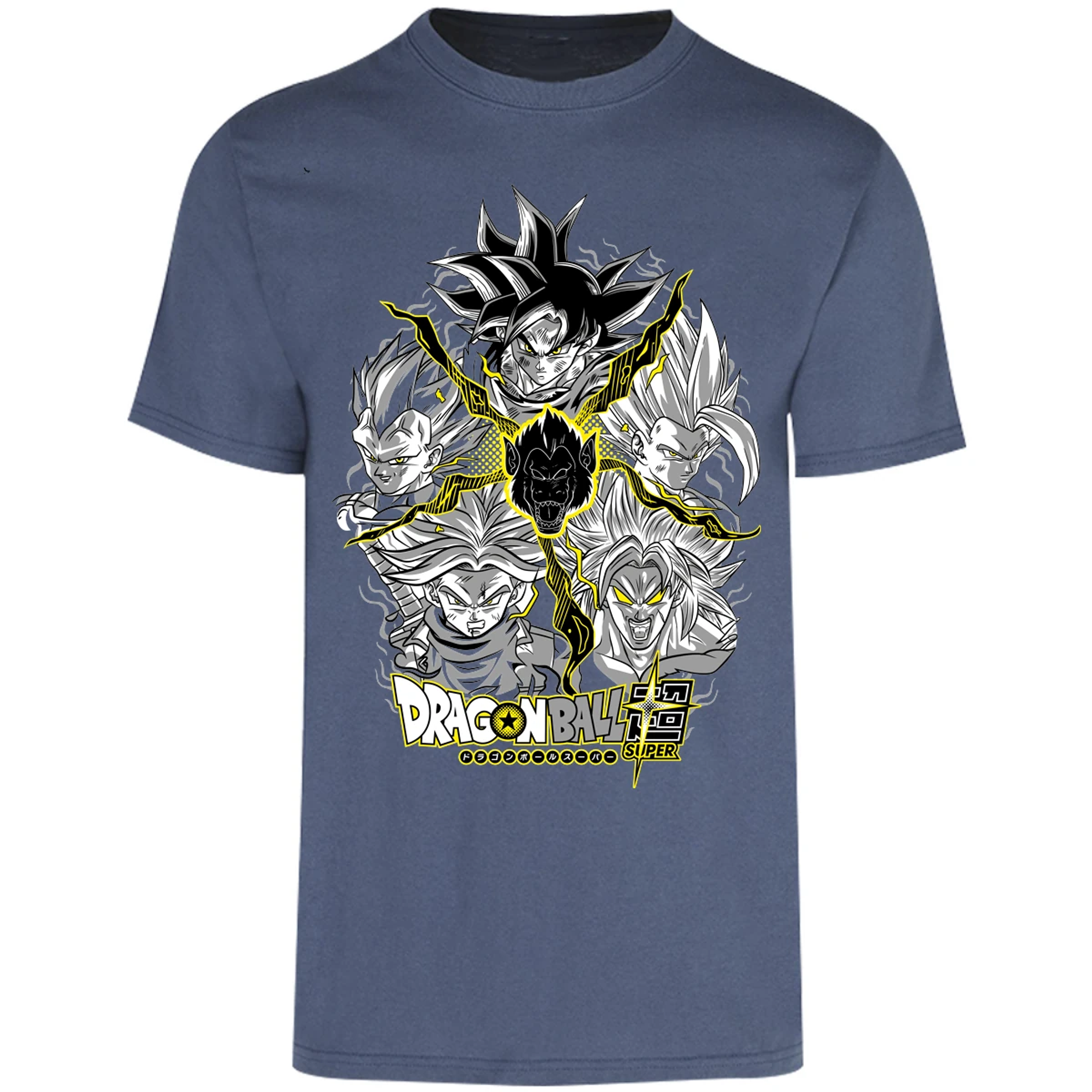 Playera Dragon Ball Saiyans para Adulto 28