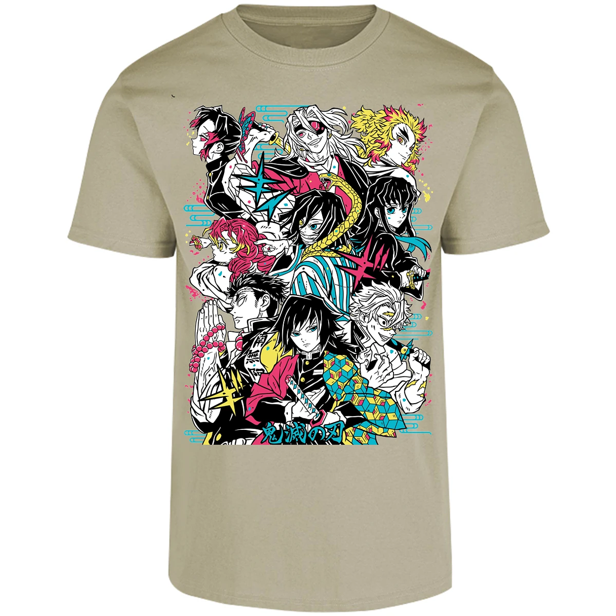 Playera Demon Slayer Hashiras Anime para Adulto 15