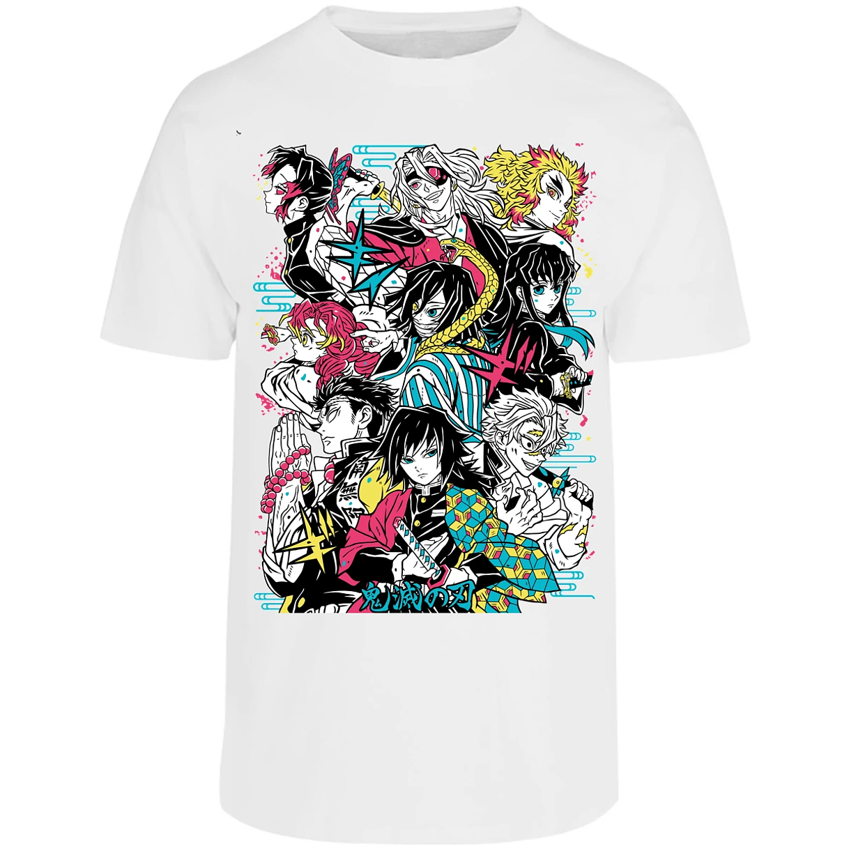 Playera Demon Slayer Hashiras Anime para Adulto 23