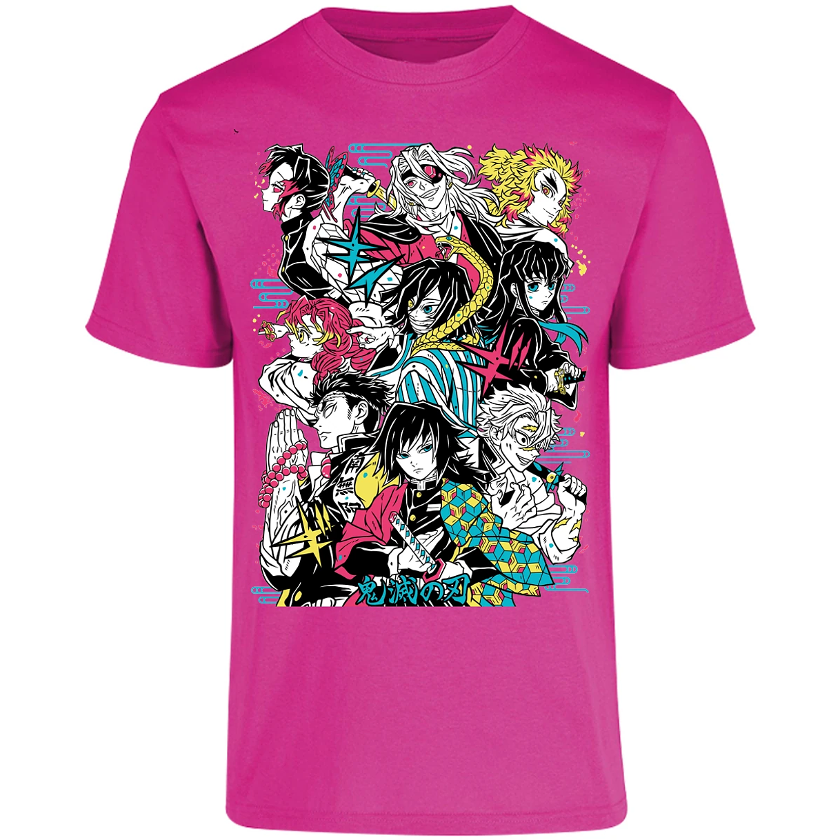 Playera Demon Slayer Hashiras Anime para Adulto 4
