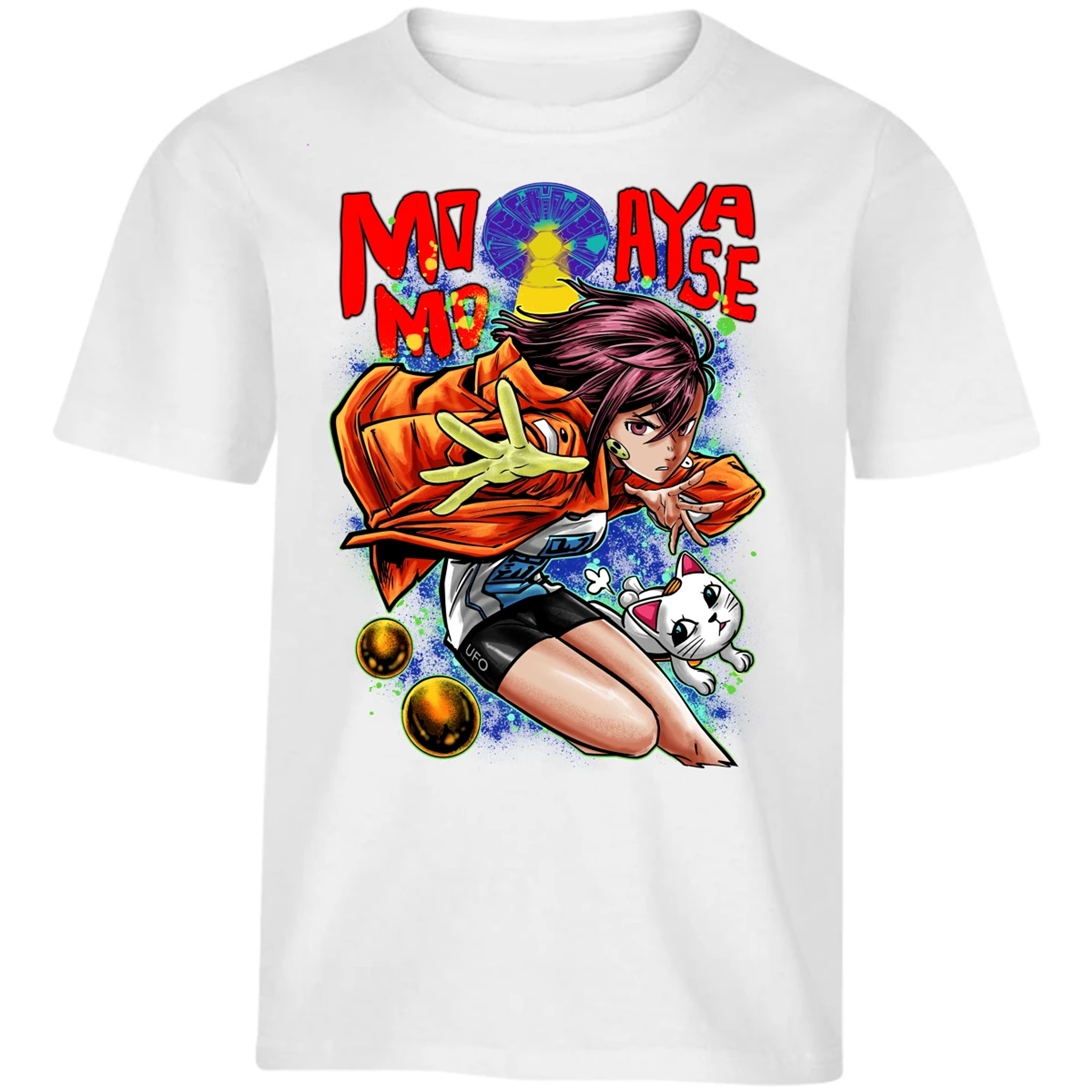 Playera Dandadan Momo S para Niño 9