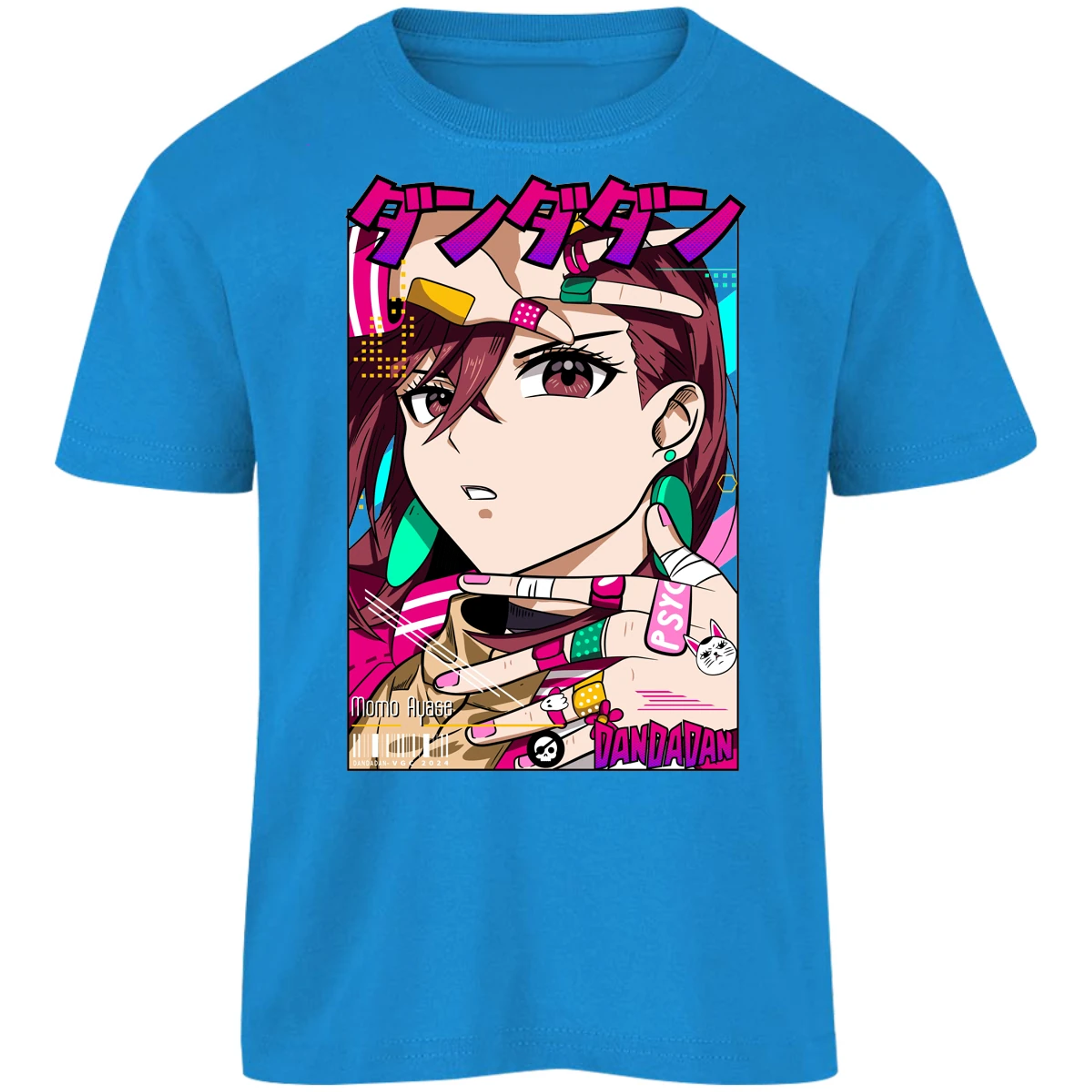 Playera Dandadan Momo Anime para Niño 1