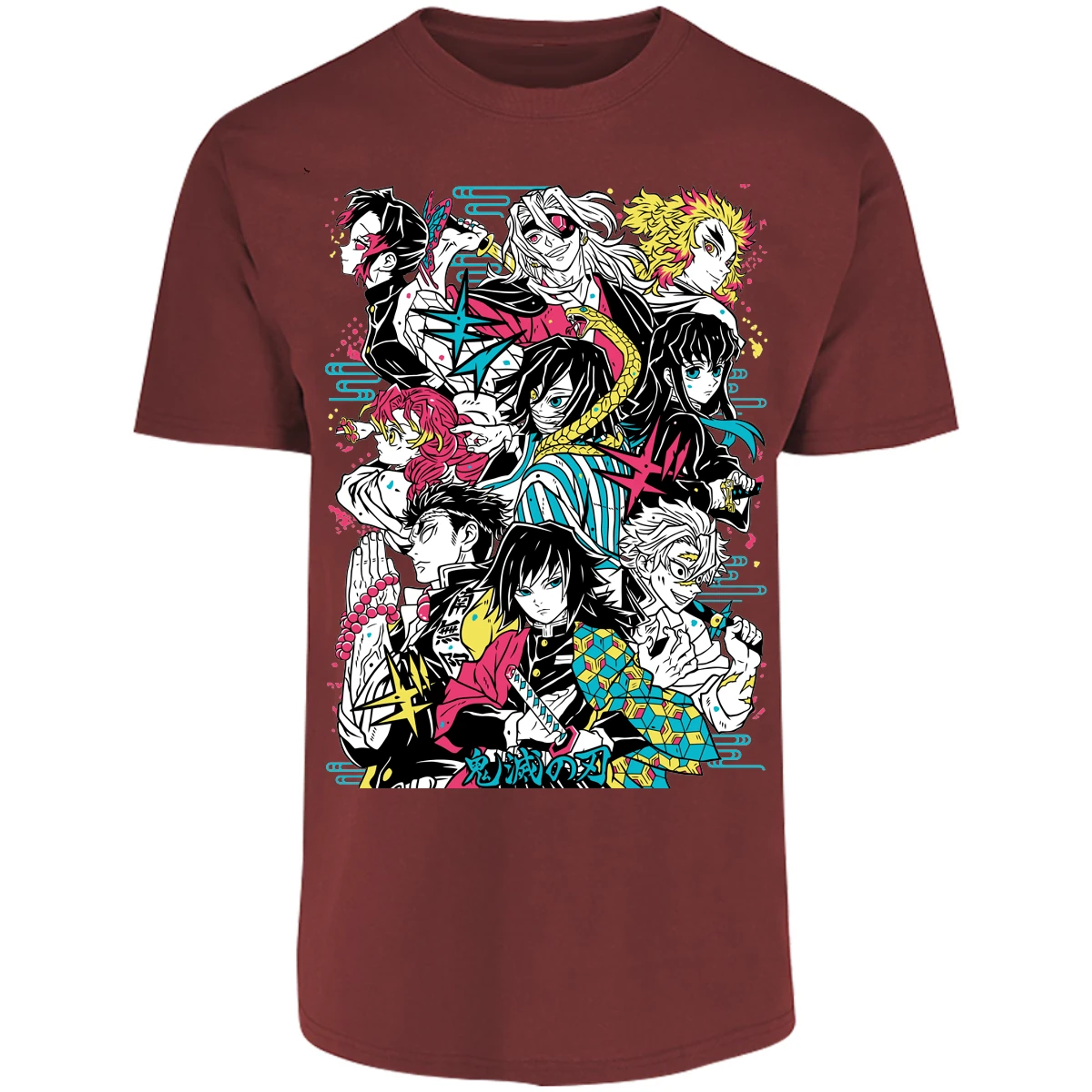 Playera Demon Slayer Hashiras Anime para Adulto 2