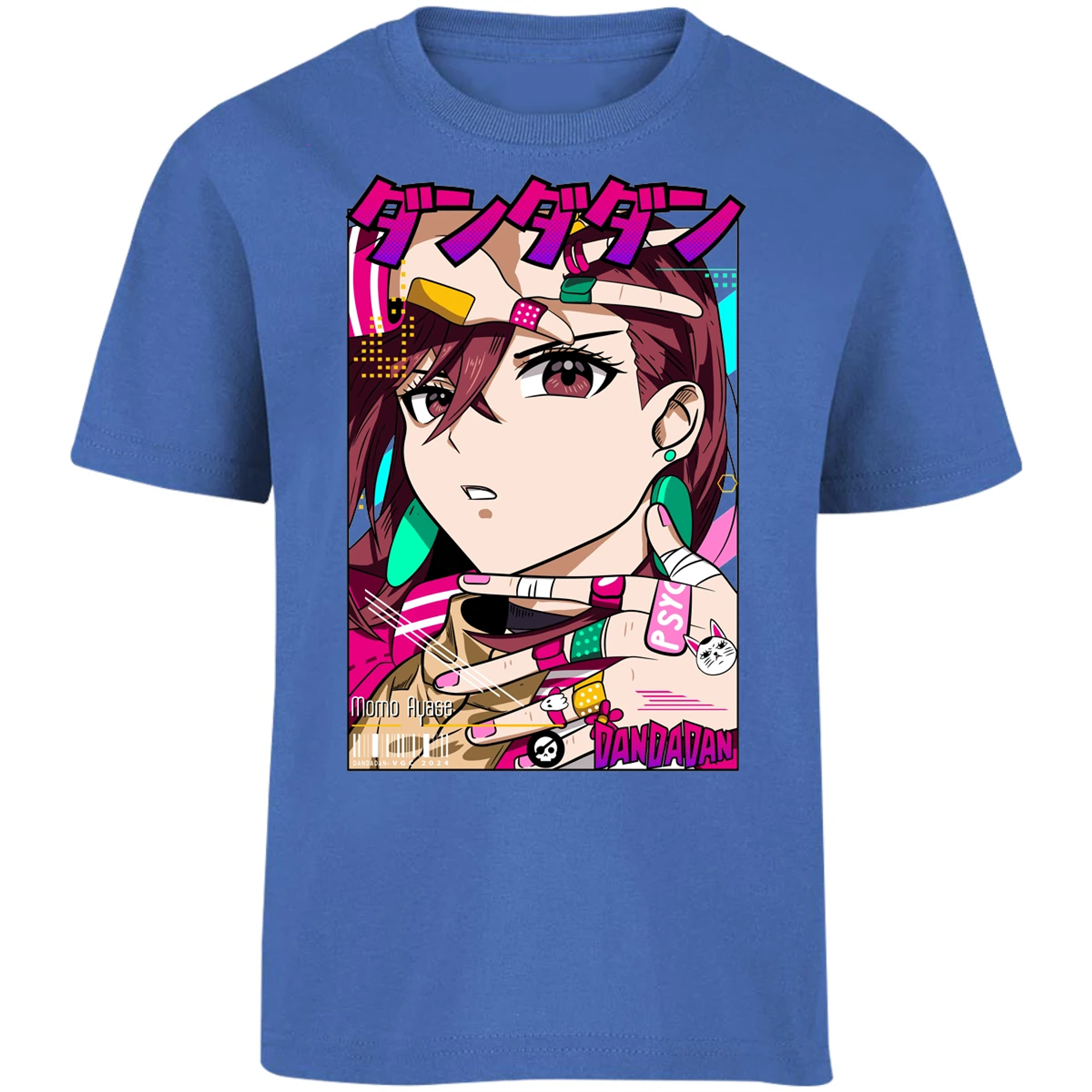 Playera Dandadan Momo Anime para Niño 7