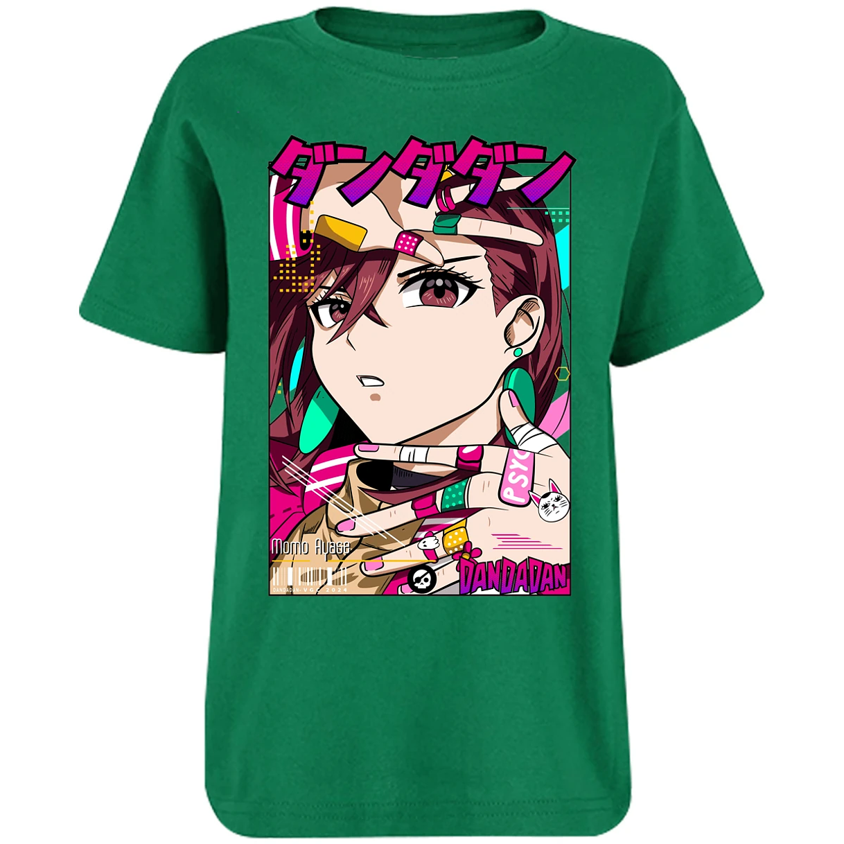 Playera Dandadan Momo Anime para Niño 10