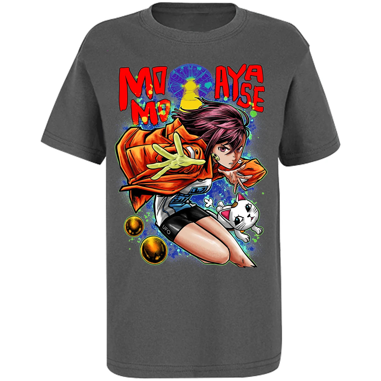 Playera Dandadan Momo S para Niño 11