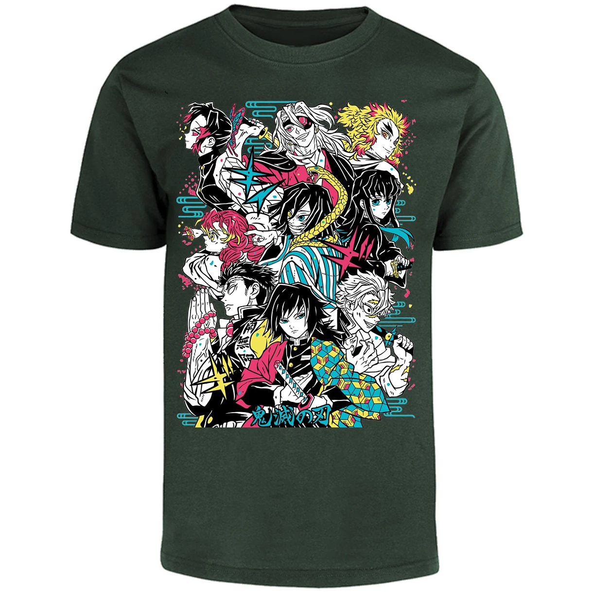 Playera Demon Slayer Hashiras Anime para Adulto 13