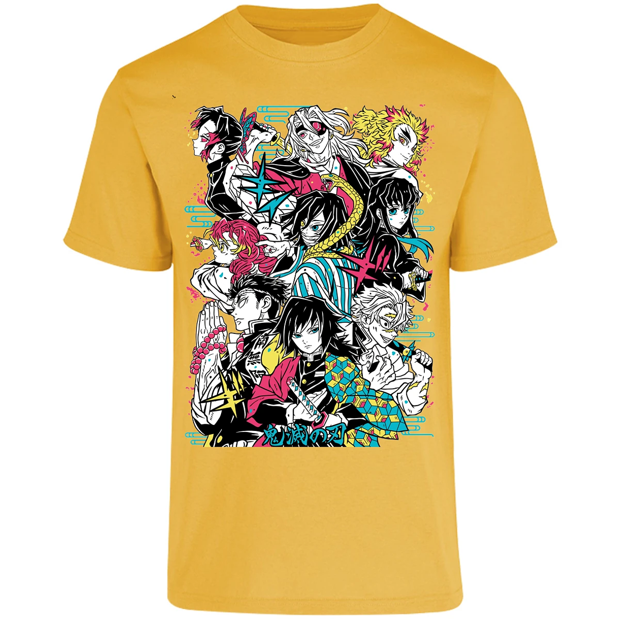 Playera Demon Slayer Hashiras Anime para Adulto 19
