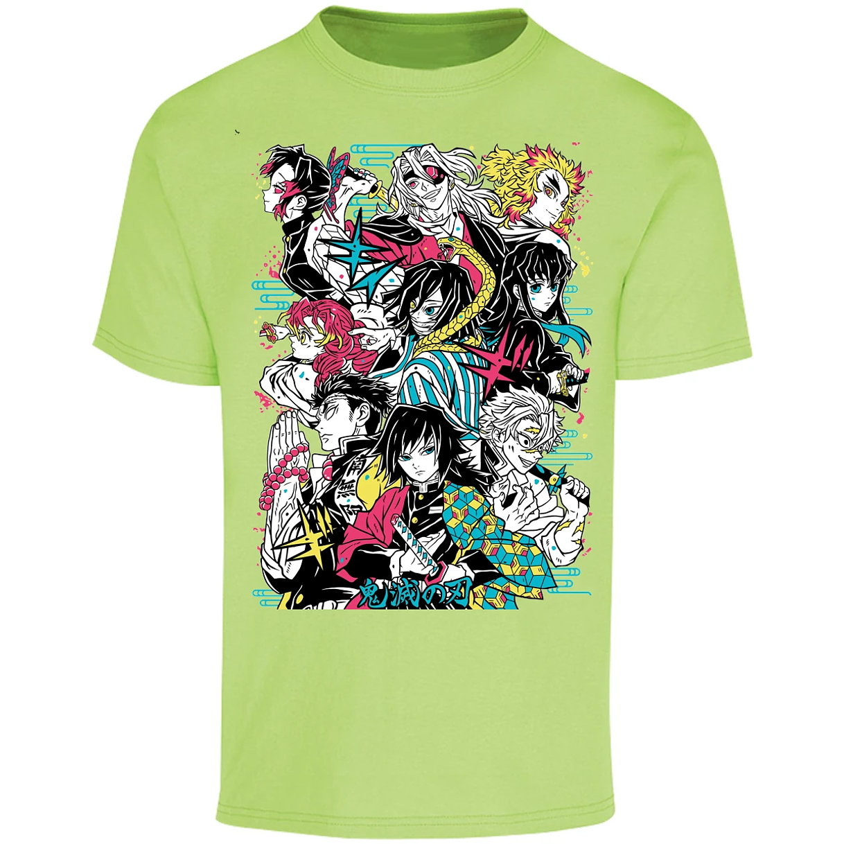 Playera Demon Slayer Hashiras Anime para Adulto 26