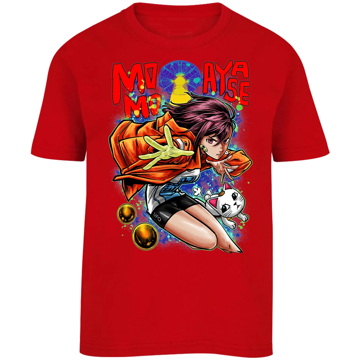 Playera Dandadan Momo S para Niño 17