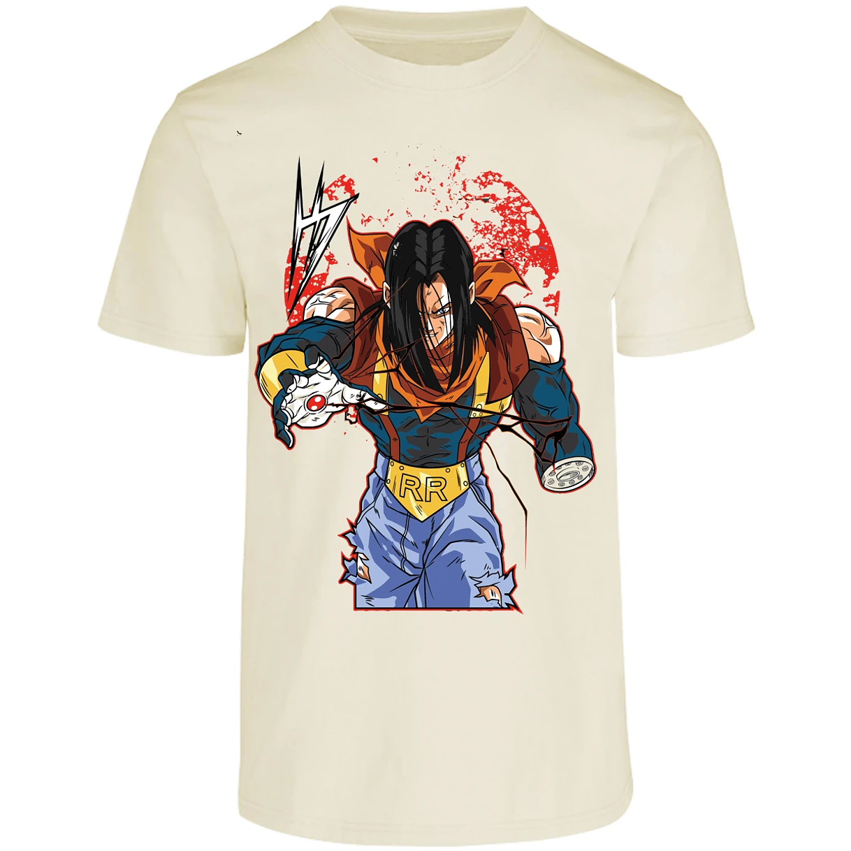 Playera Dragon Ball Super Androide 17 para Adulto 1