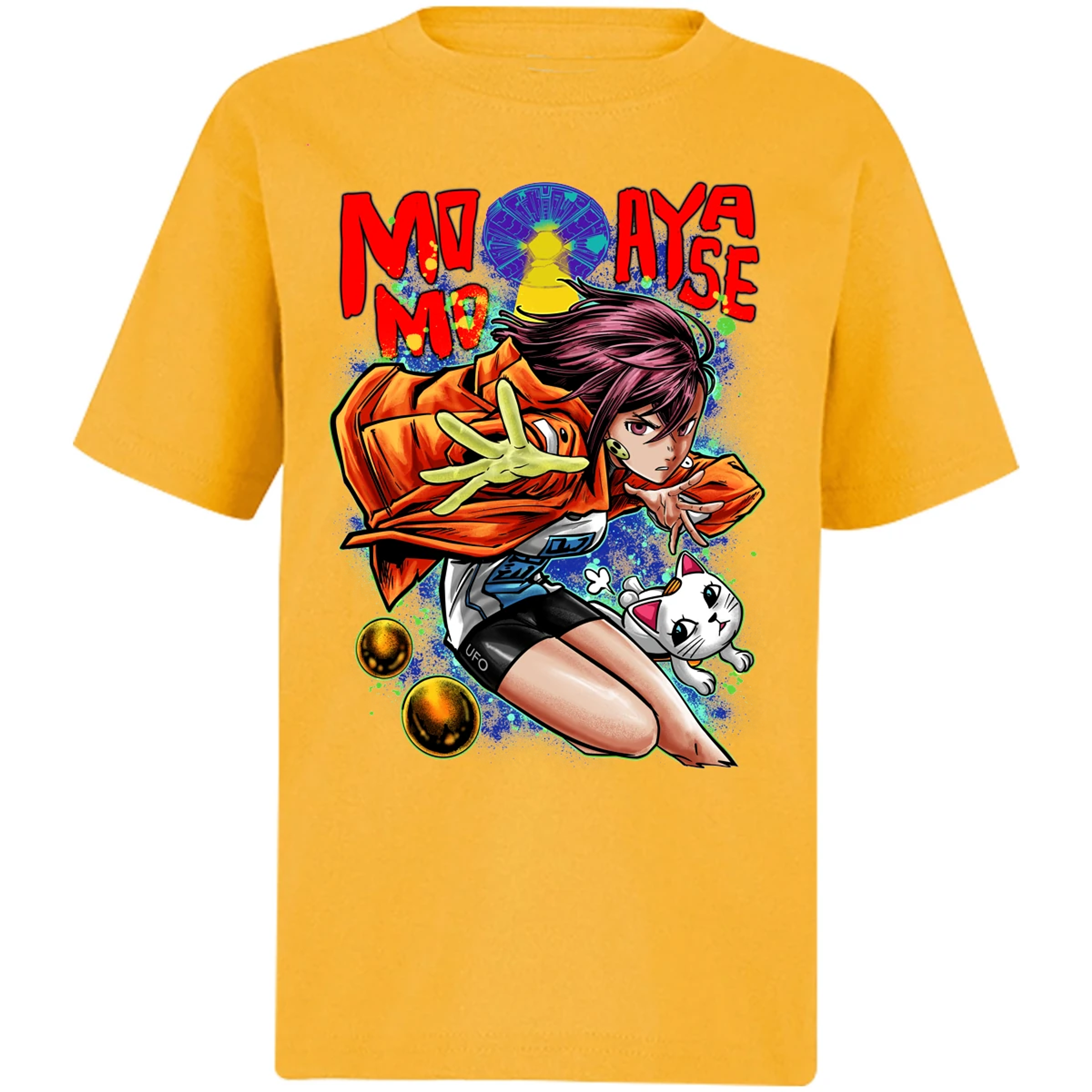 Playera Dandadan Momo S para Niño 2