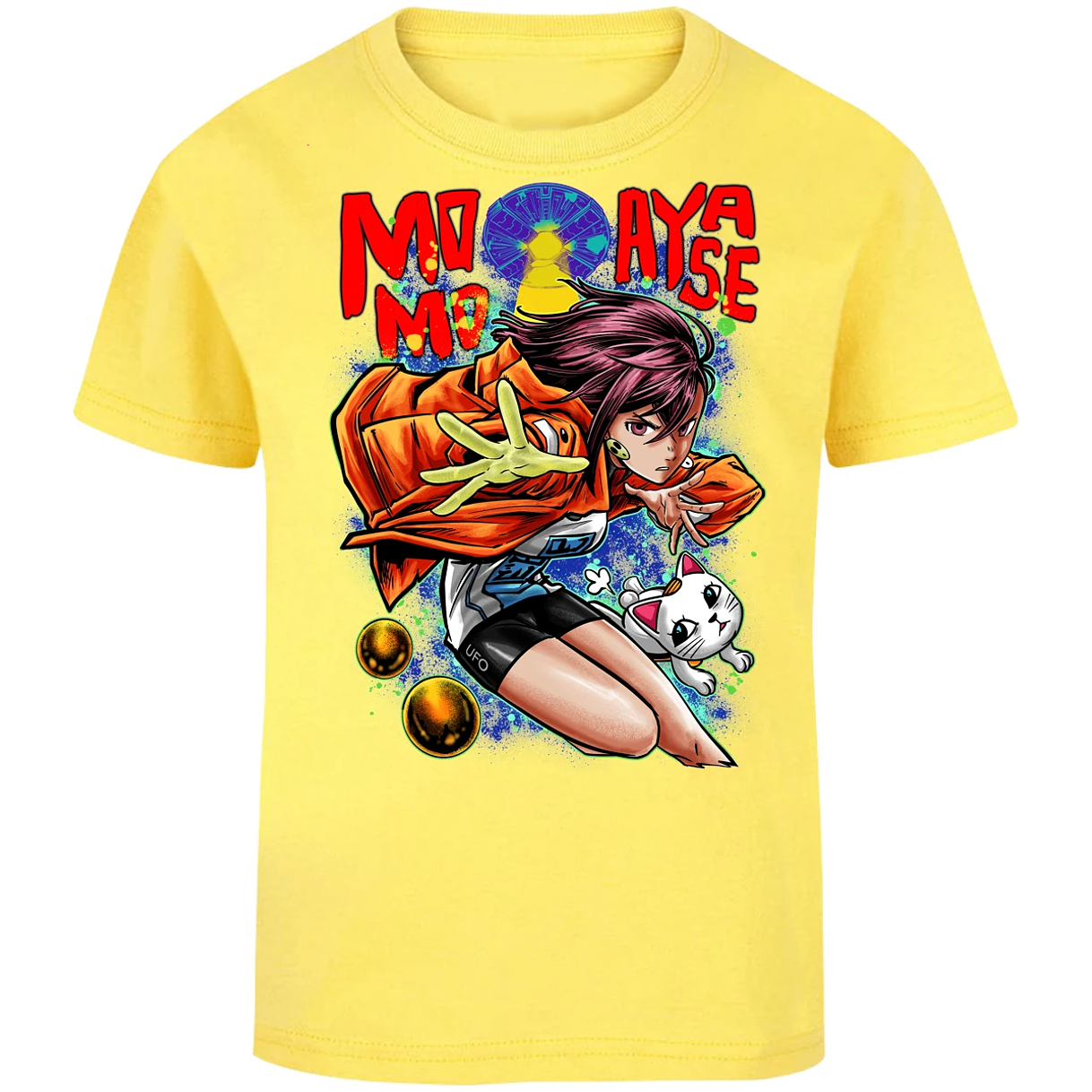 Playera Dandadan Momo S para Niño 3