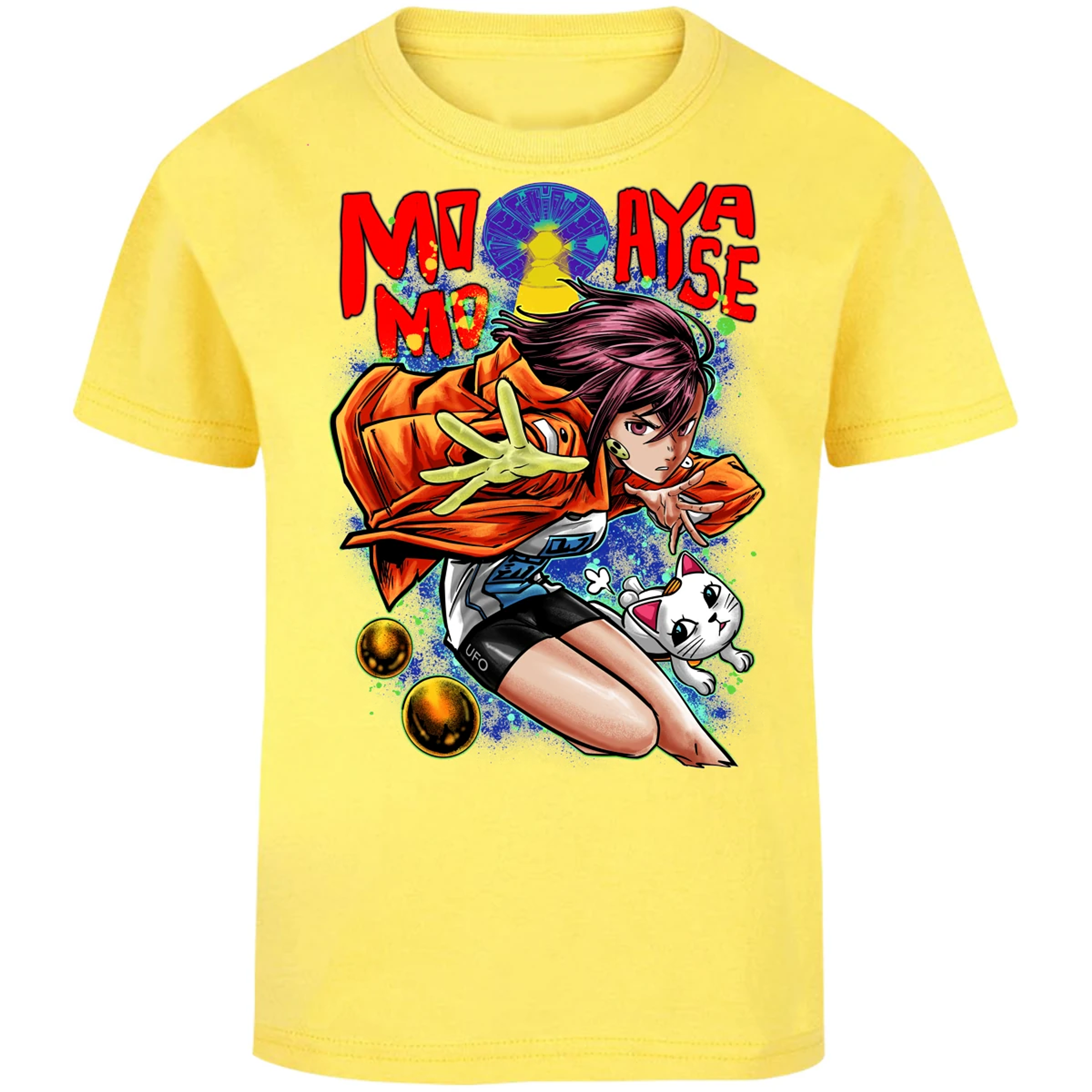 Playera Dandadan Momo S para Niño 3