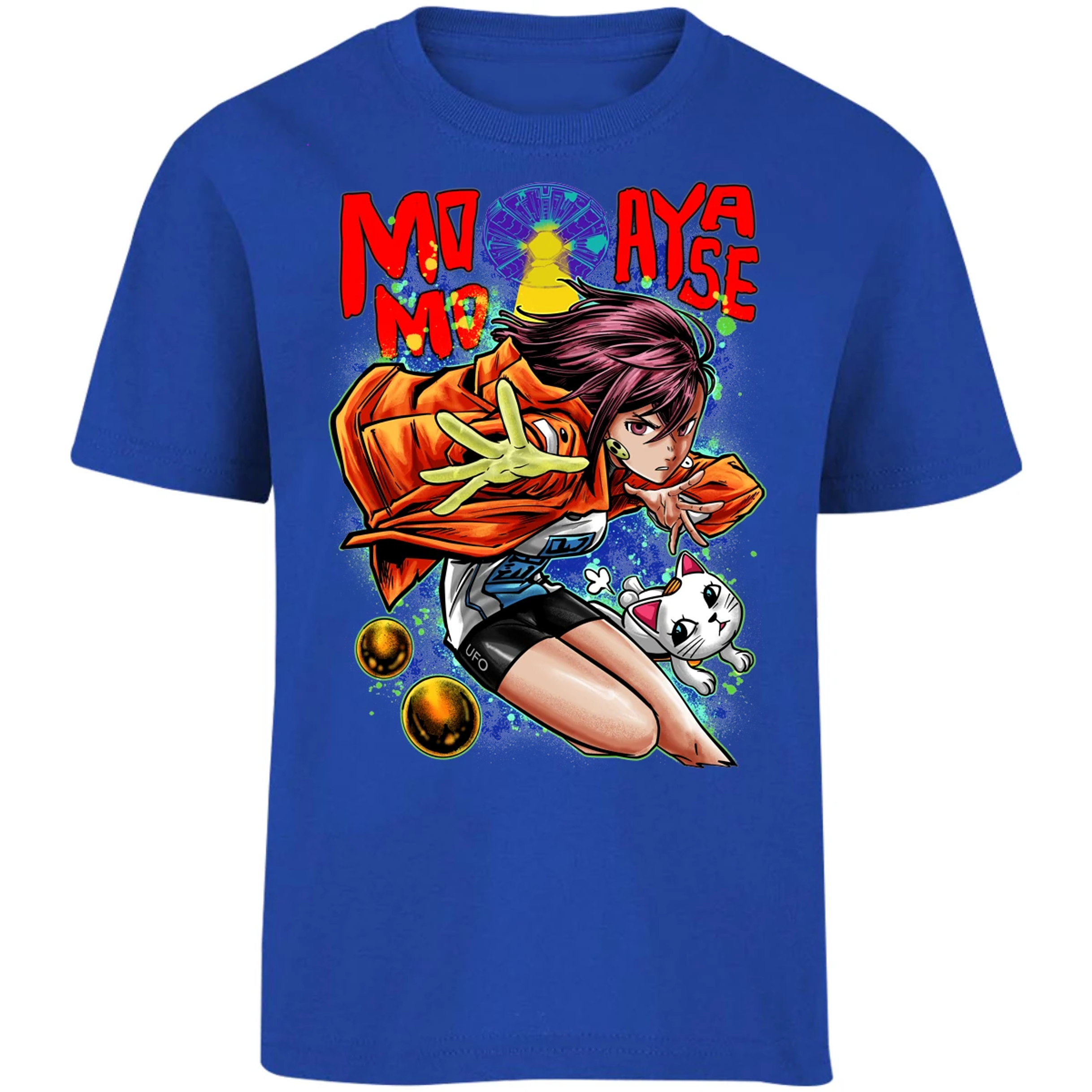 Playera Dandadan Momo S para Niño 5