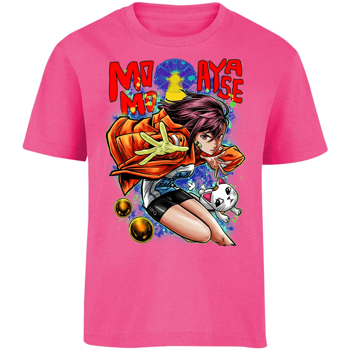 Playera Dandadan Momo S para Niño 10