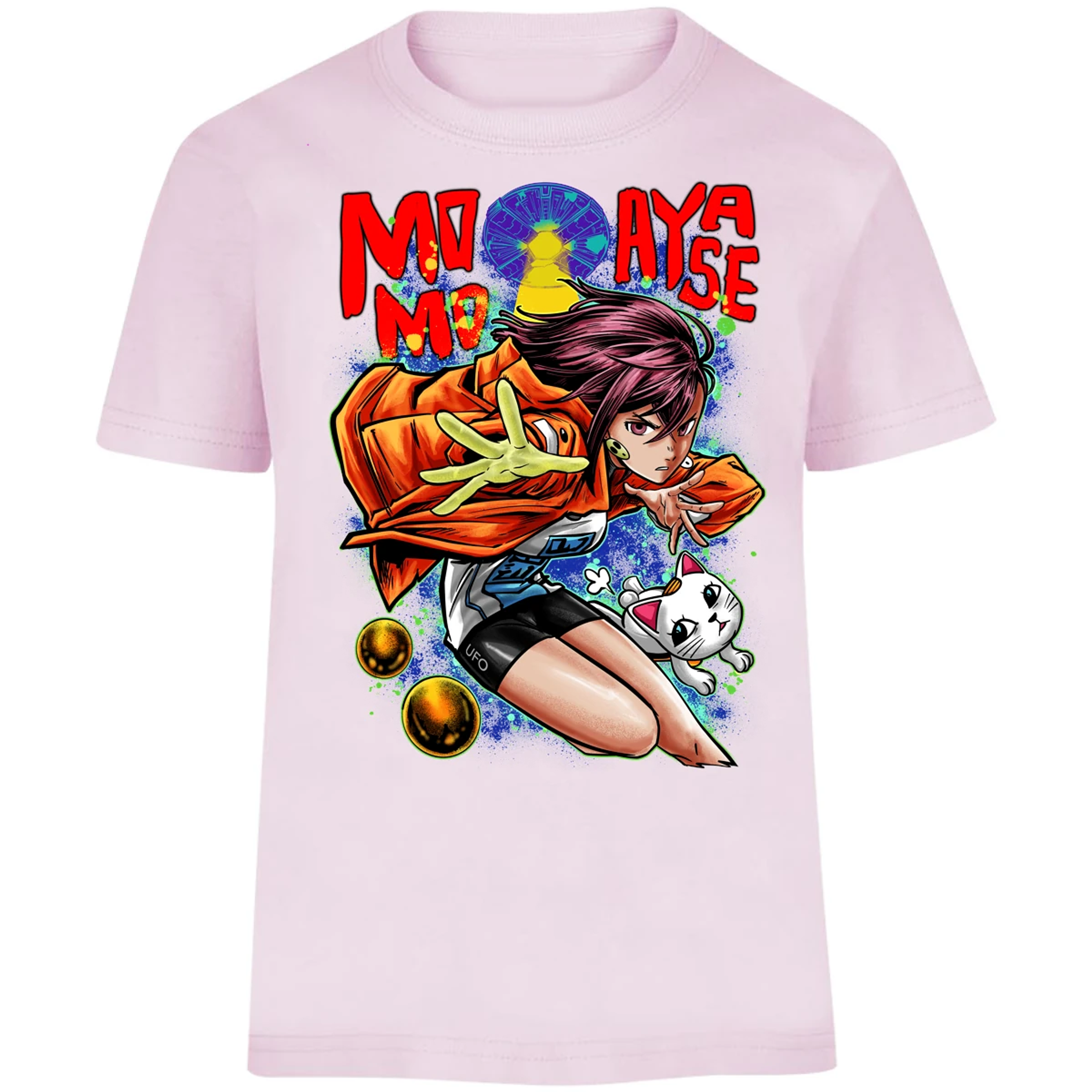 Playera Dandadan Momo S para Niño 15