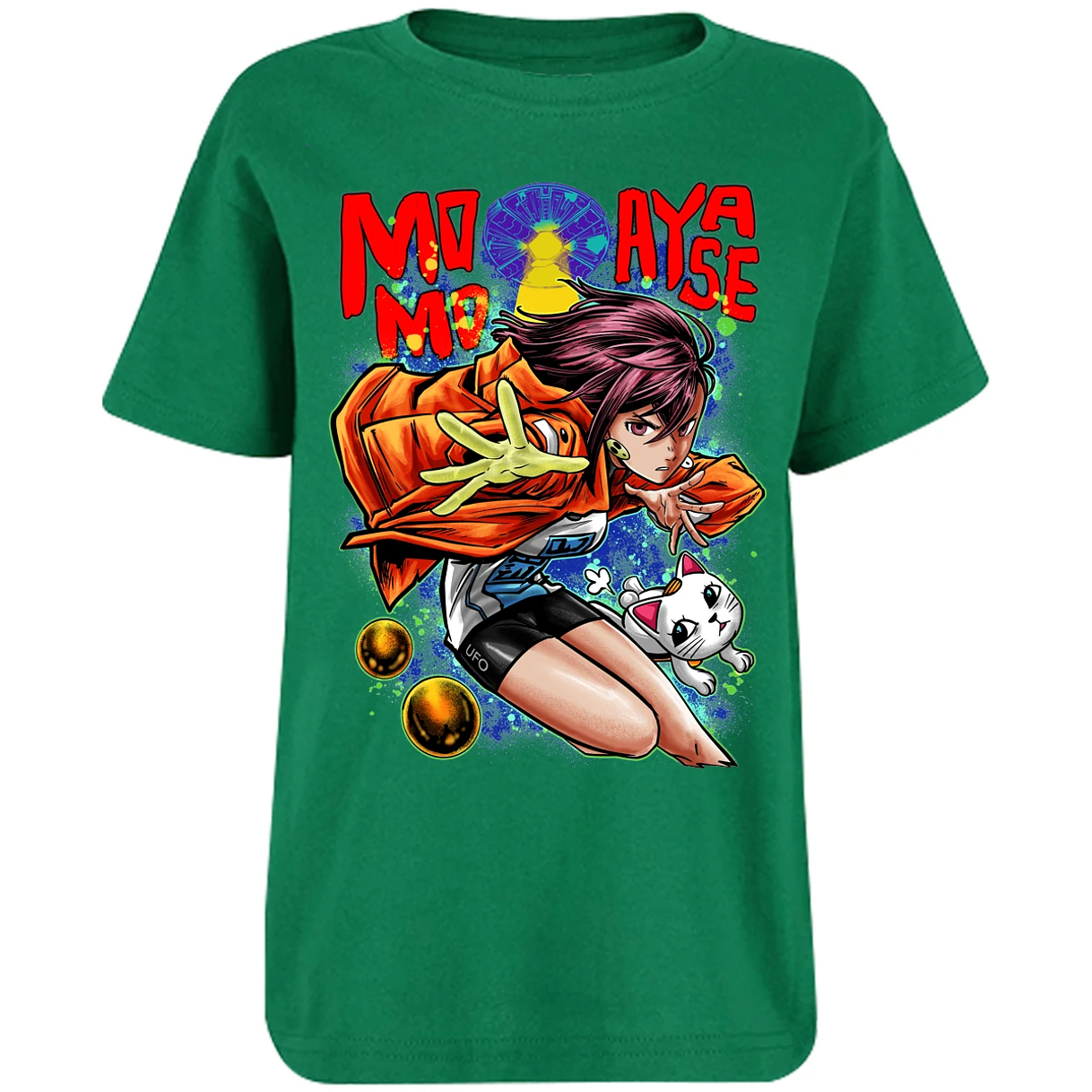 Playera Dandadan Momo S para Niño 16